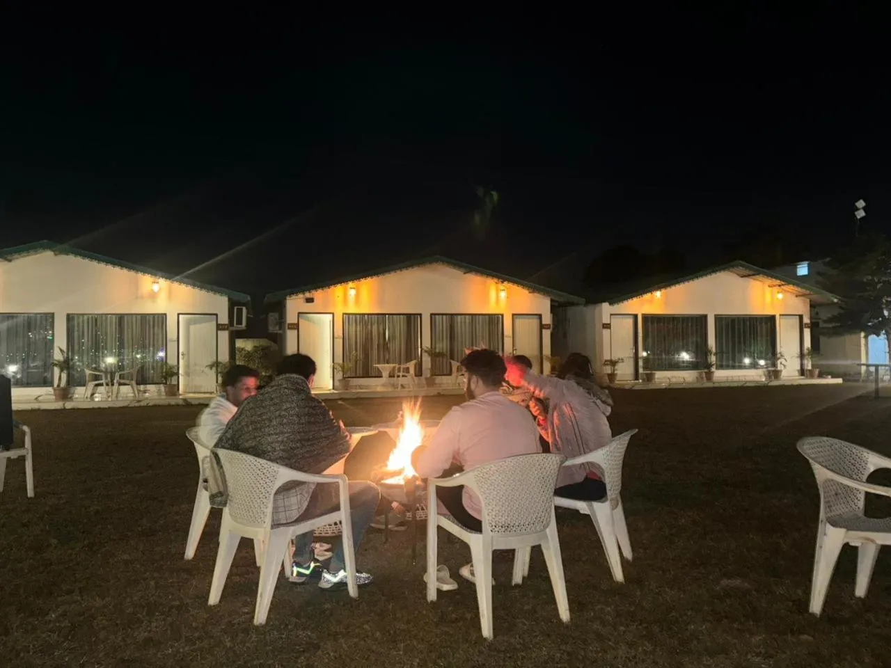 Seating area in Six seasons resort