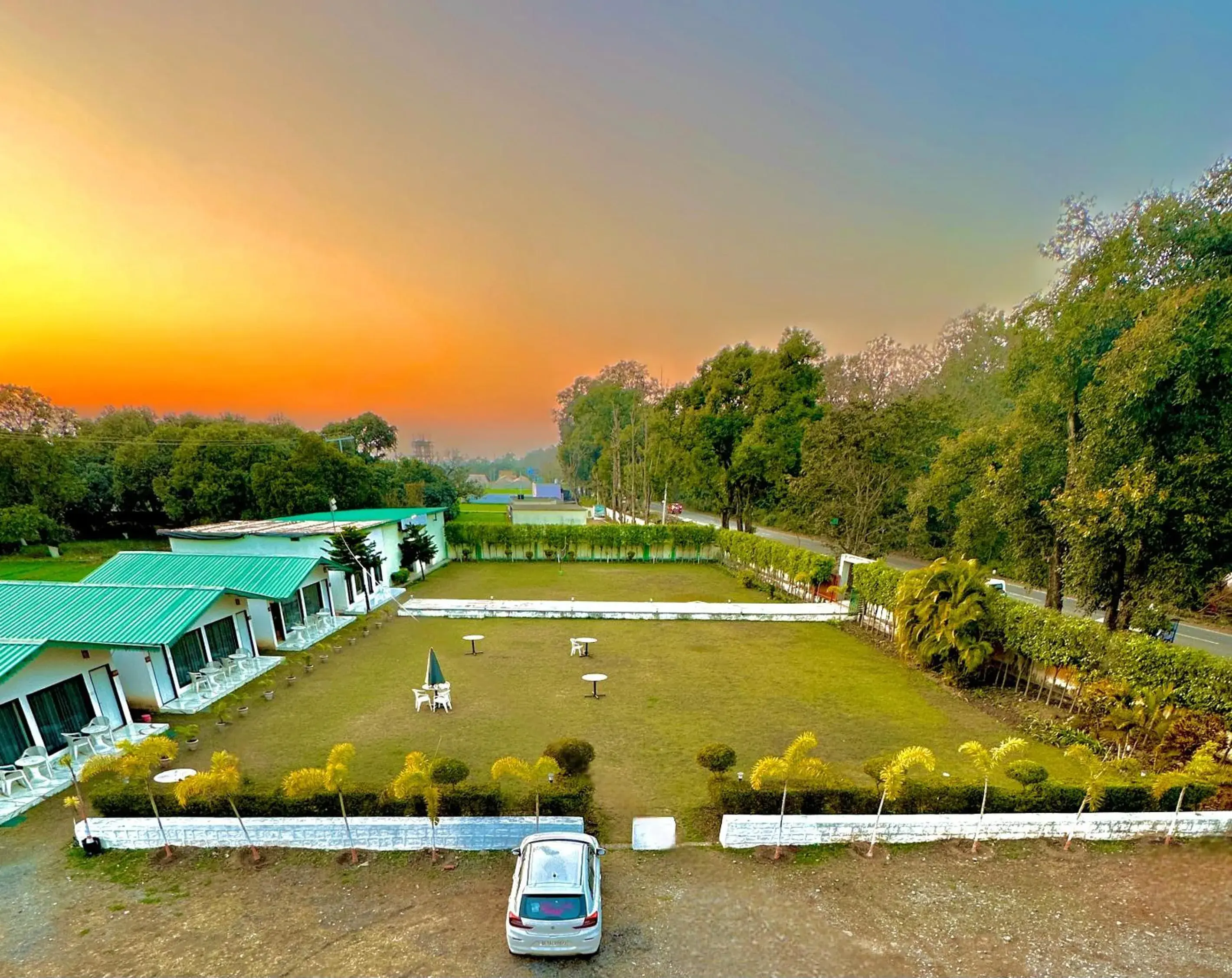 Property building in Six seasons resort Property building in Six seasons resort