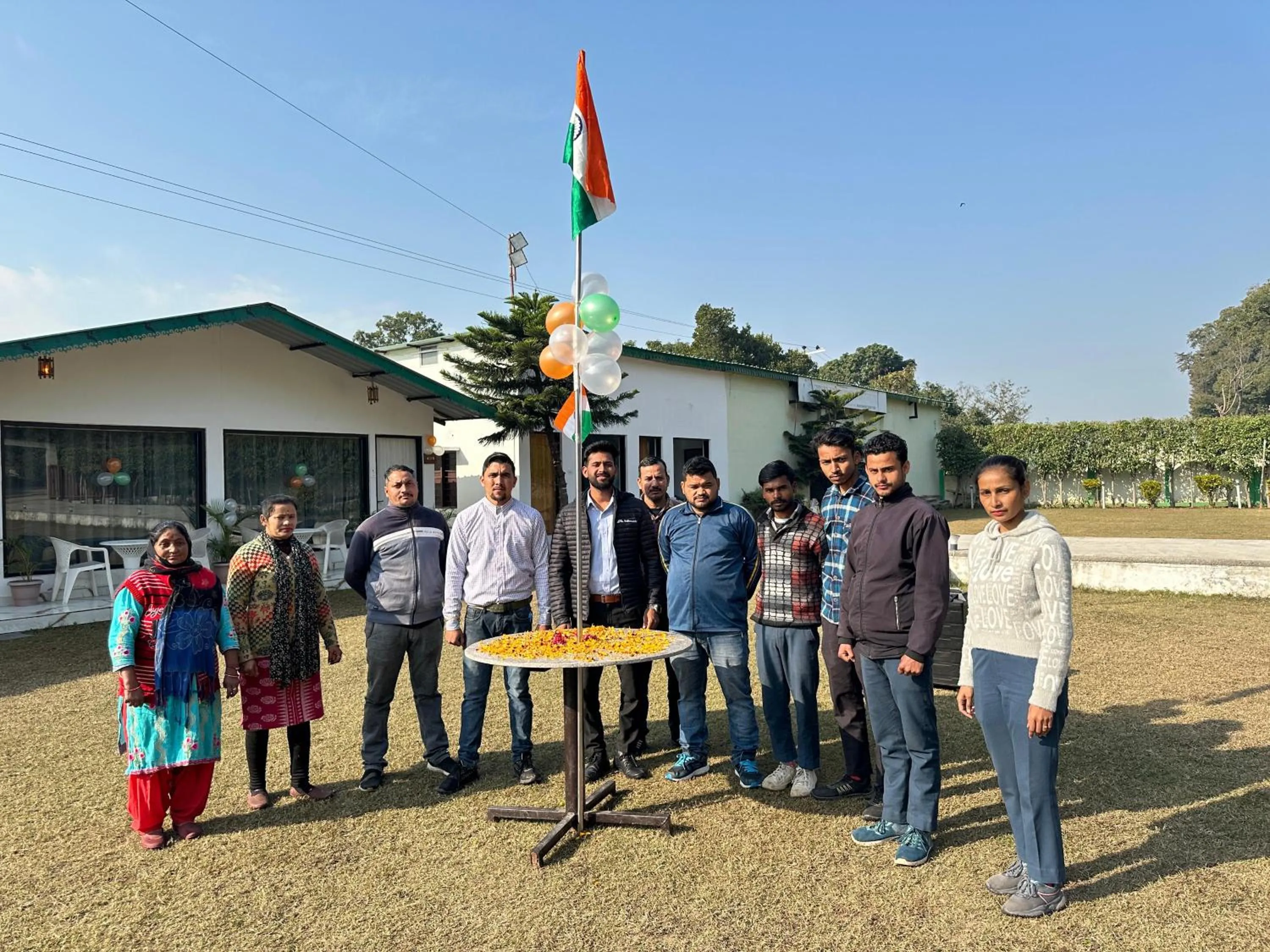 Property building in Six seasons resort