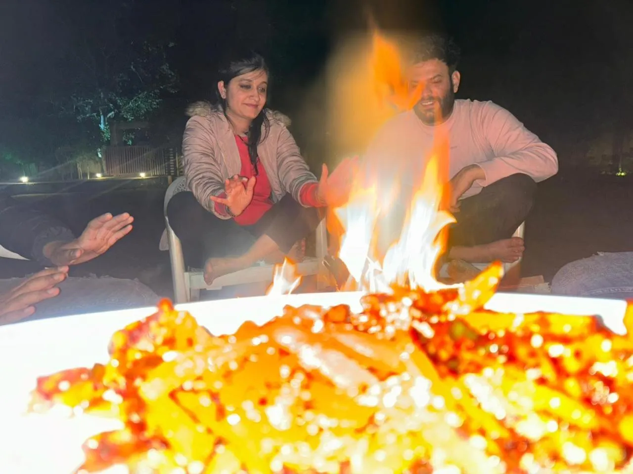 Seating area in Six seasons resort