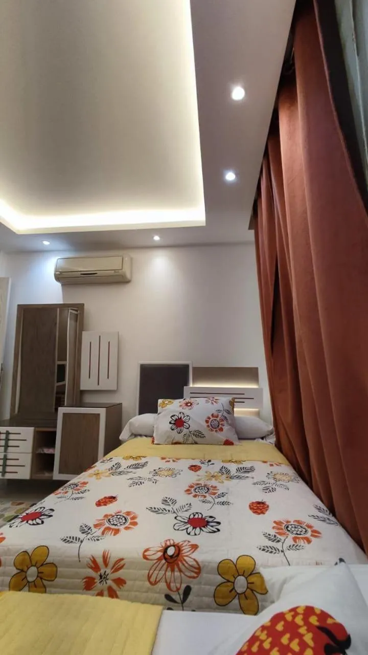 Bed in Fanadir Bay Resort