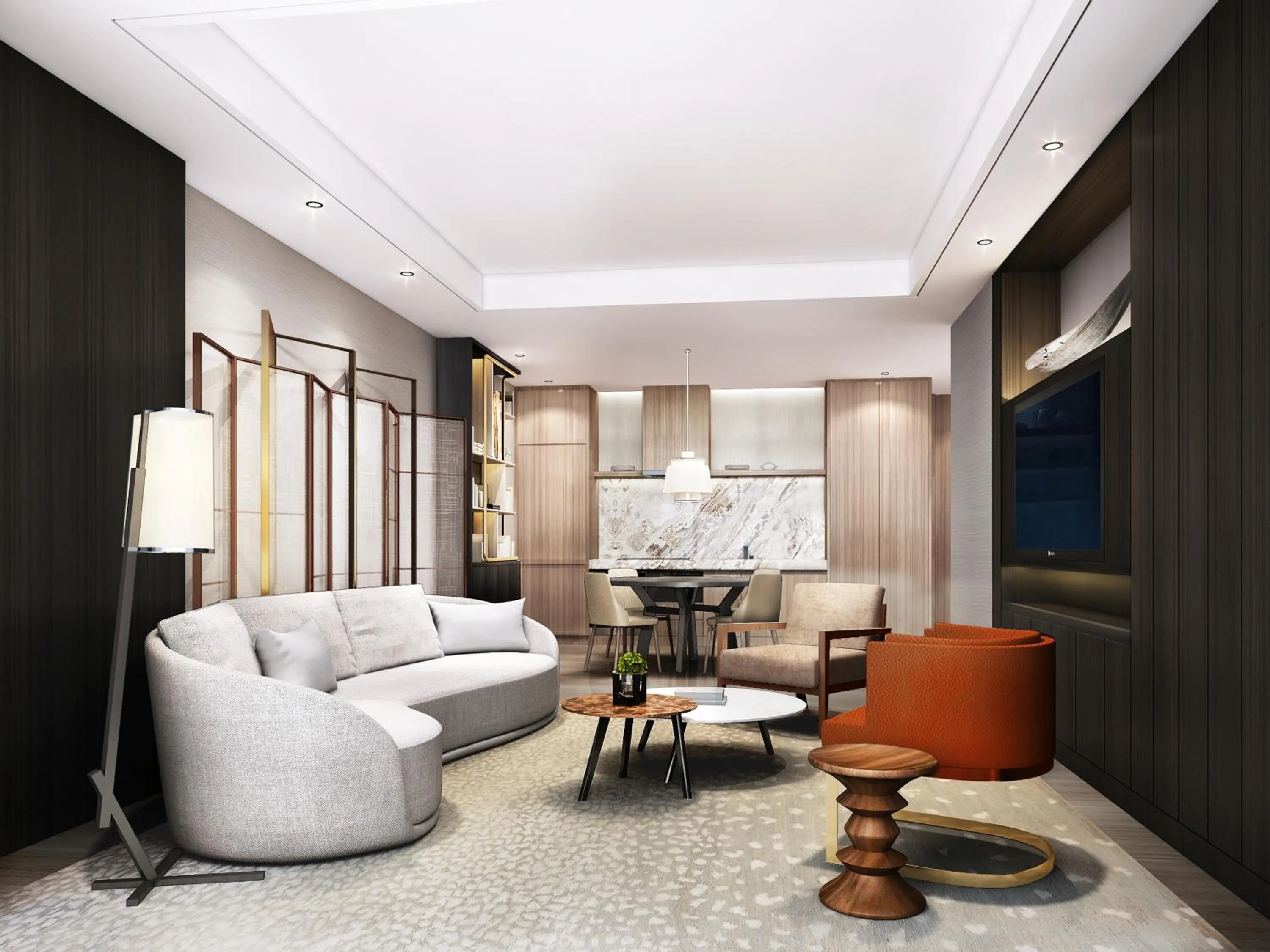 Living room in JW Marriott Hotel Nairobi