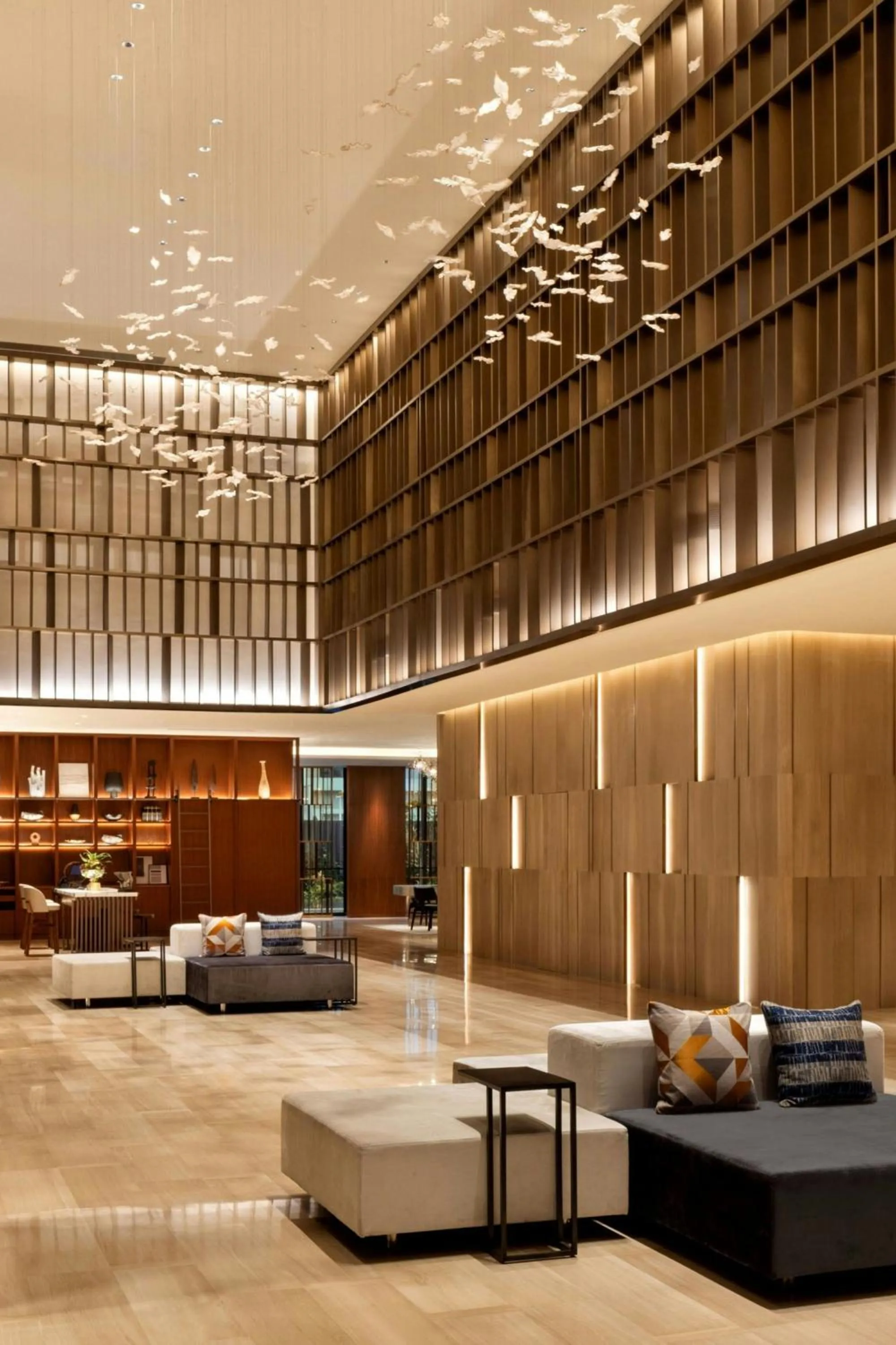 Lobby or reception in JW Marriott Hotel Nairobi