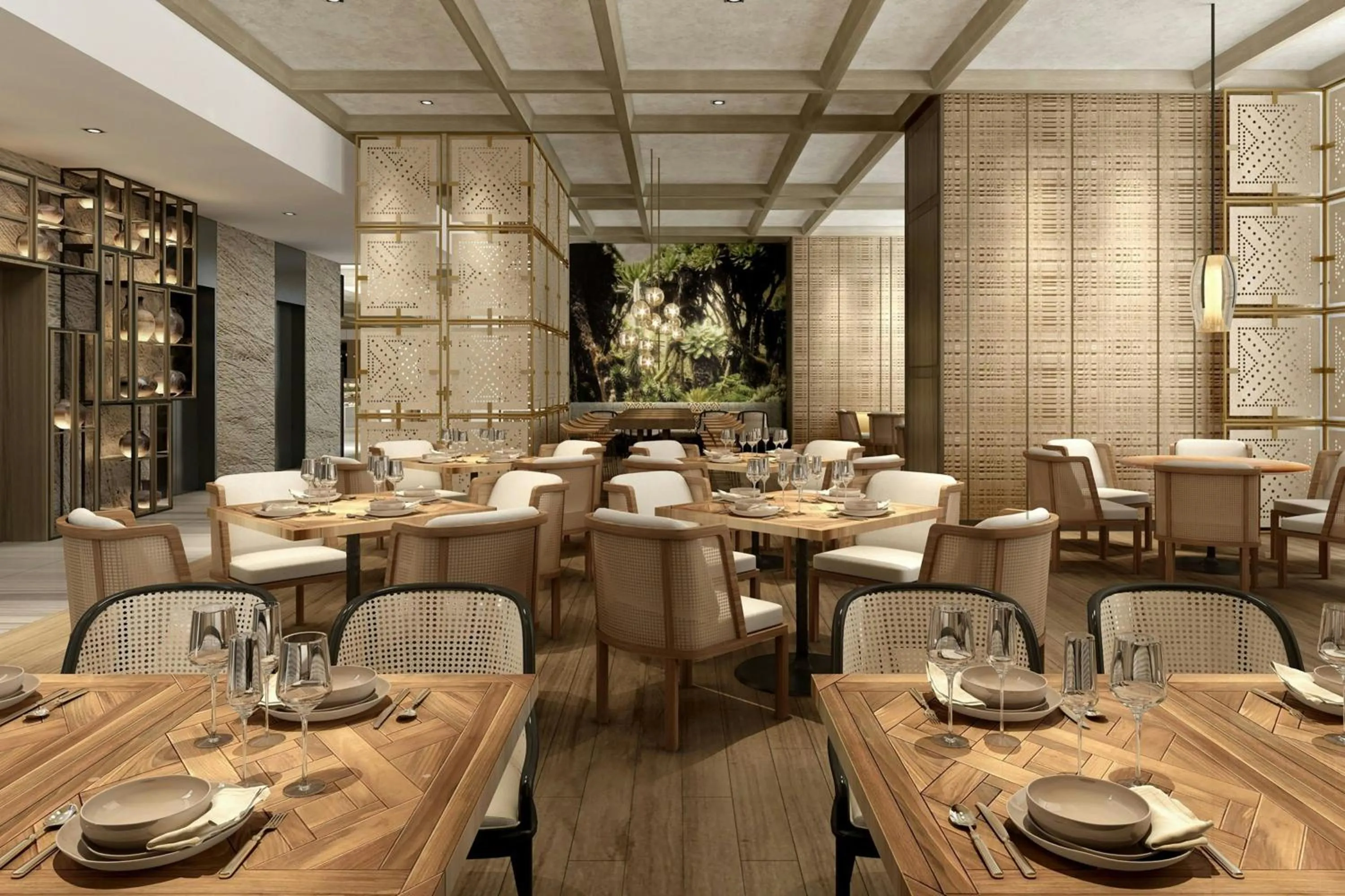 Restaurant/places to eat in JW Marriott Hotel Nairobi