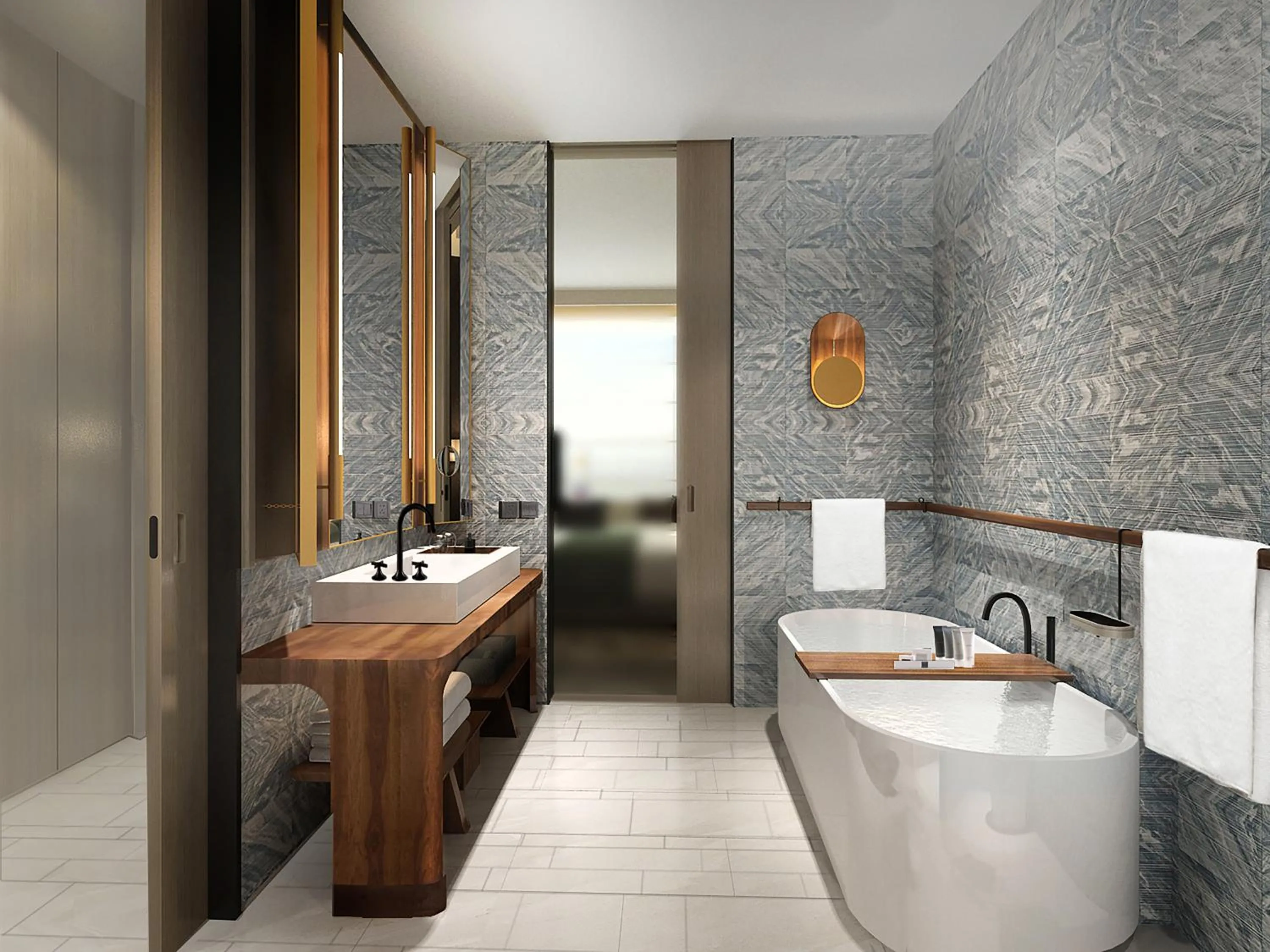 Bathroom in JW Marriott Hotel Nairobi