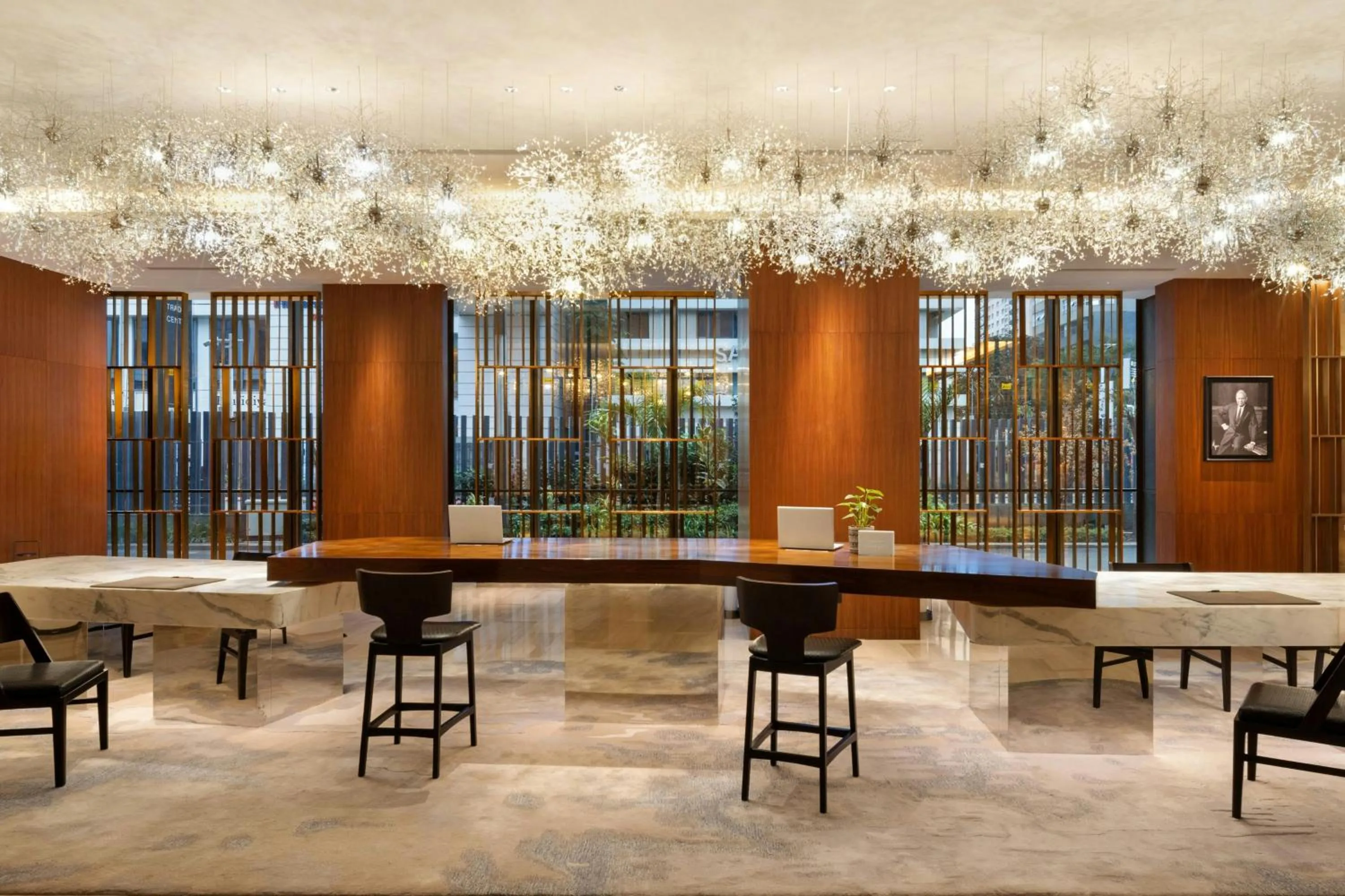 Lobby or reception in JW Marriott Hotel Nairobi