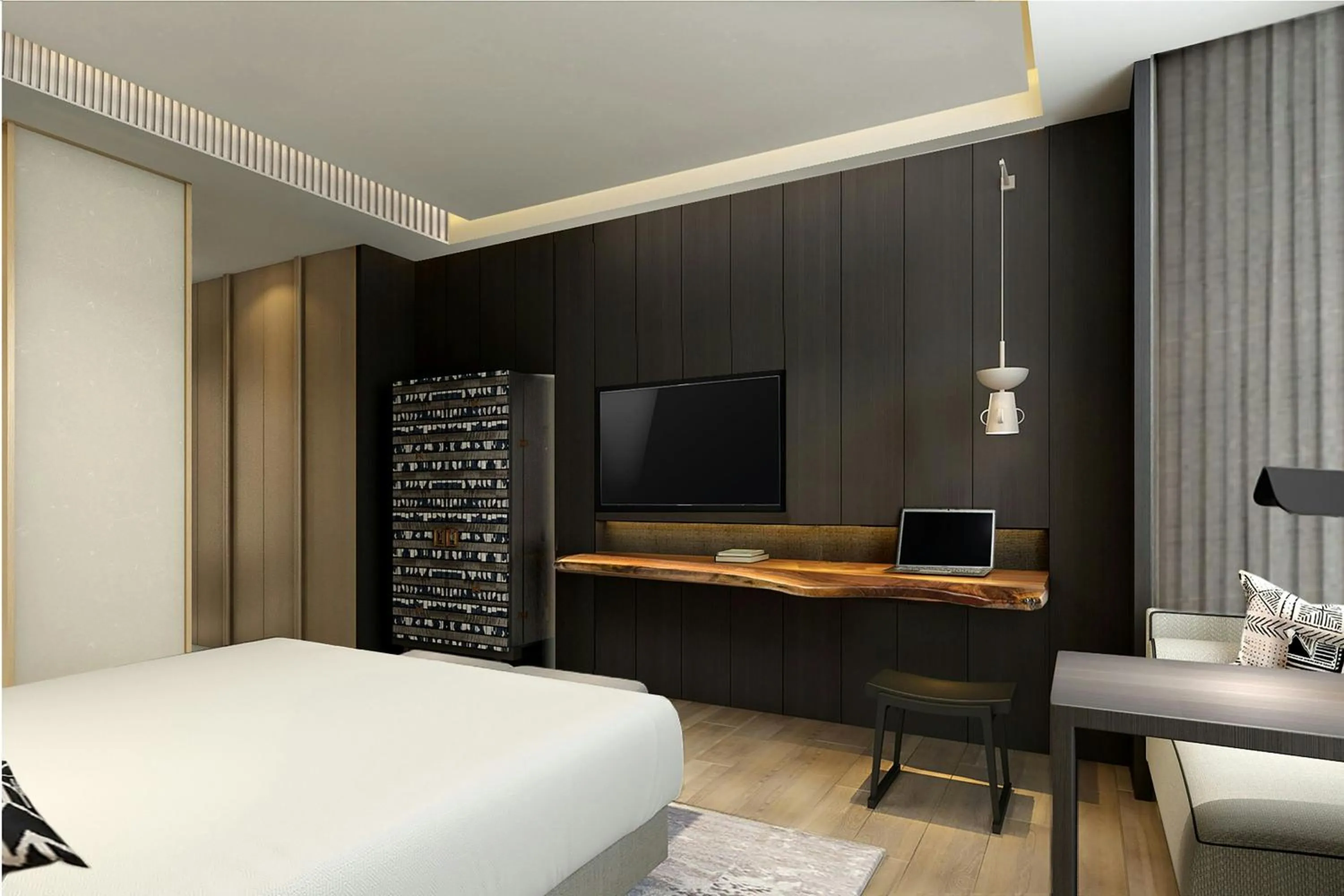 Photo of the whole room, Bed in JW Marriott Hotel Nairobi