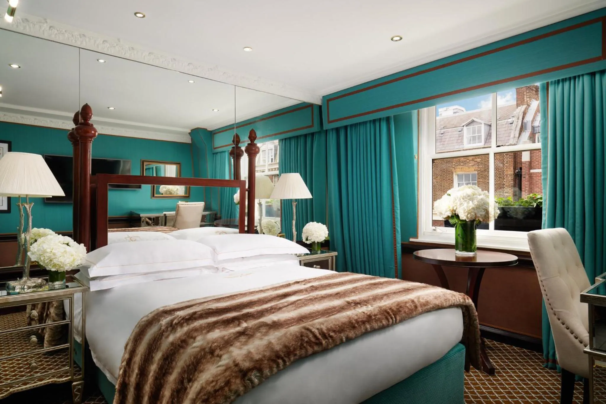 Bedroom, Bed in The Chesterfield Mayfair