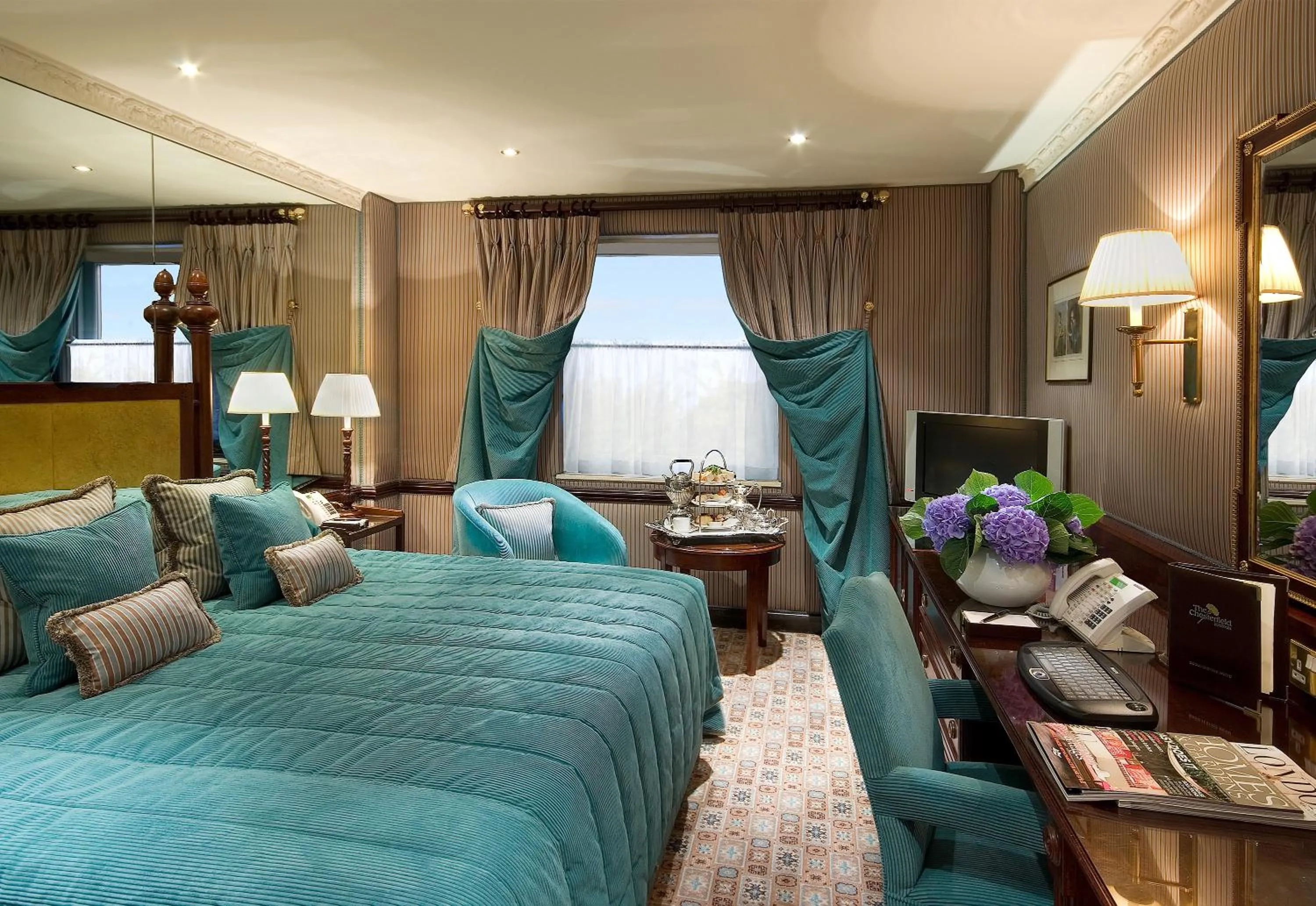 Bedroom, Bed in The Chesterfield Mayfair