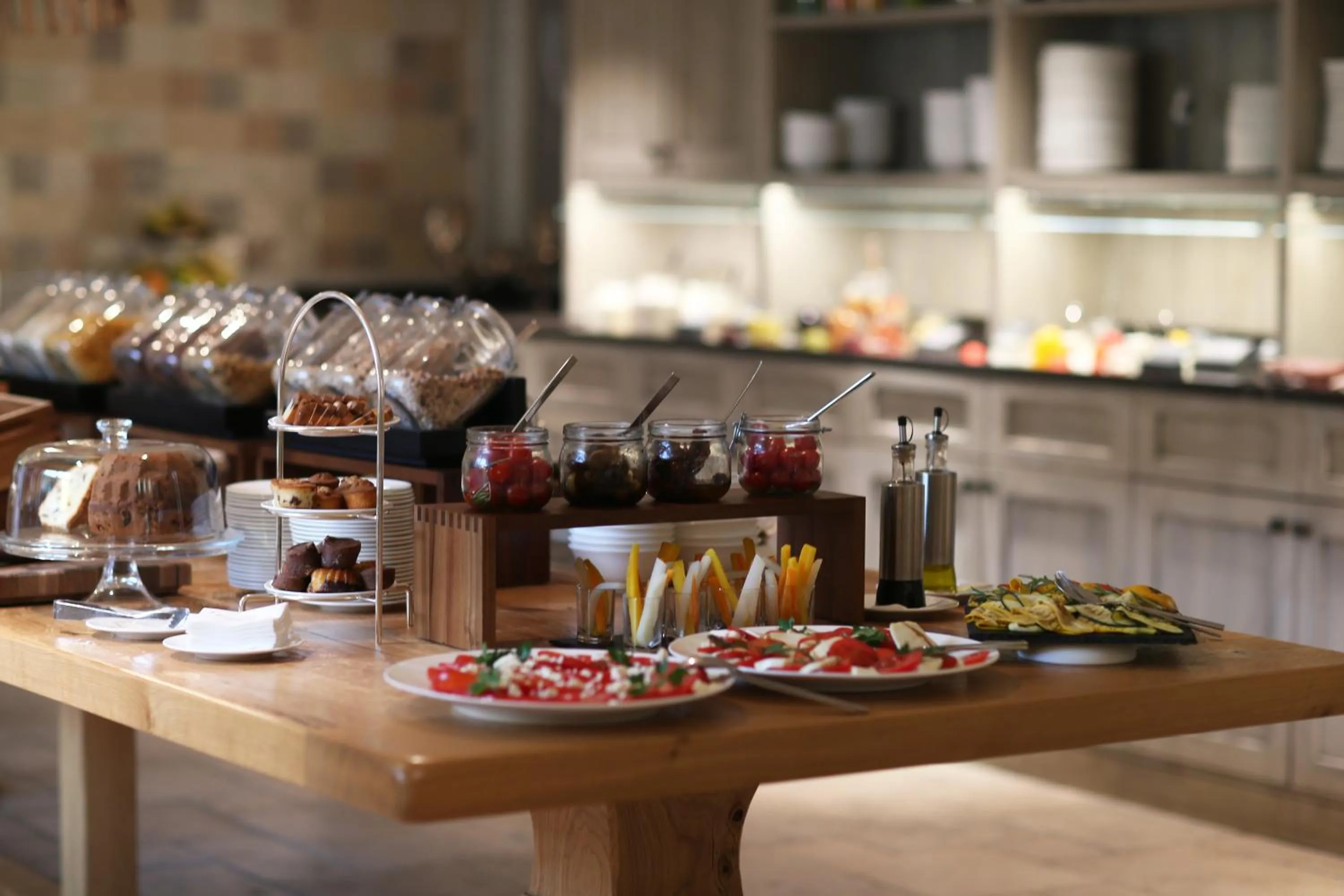 Buffet breakfast in Severin's Resort & Spa