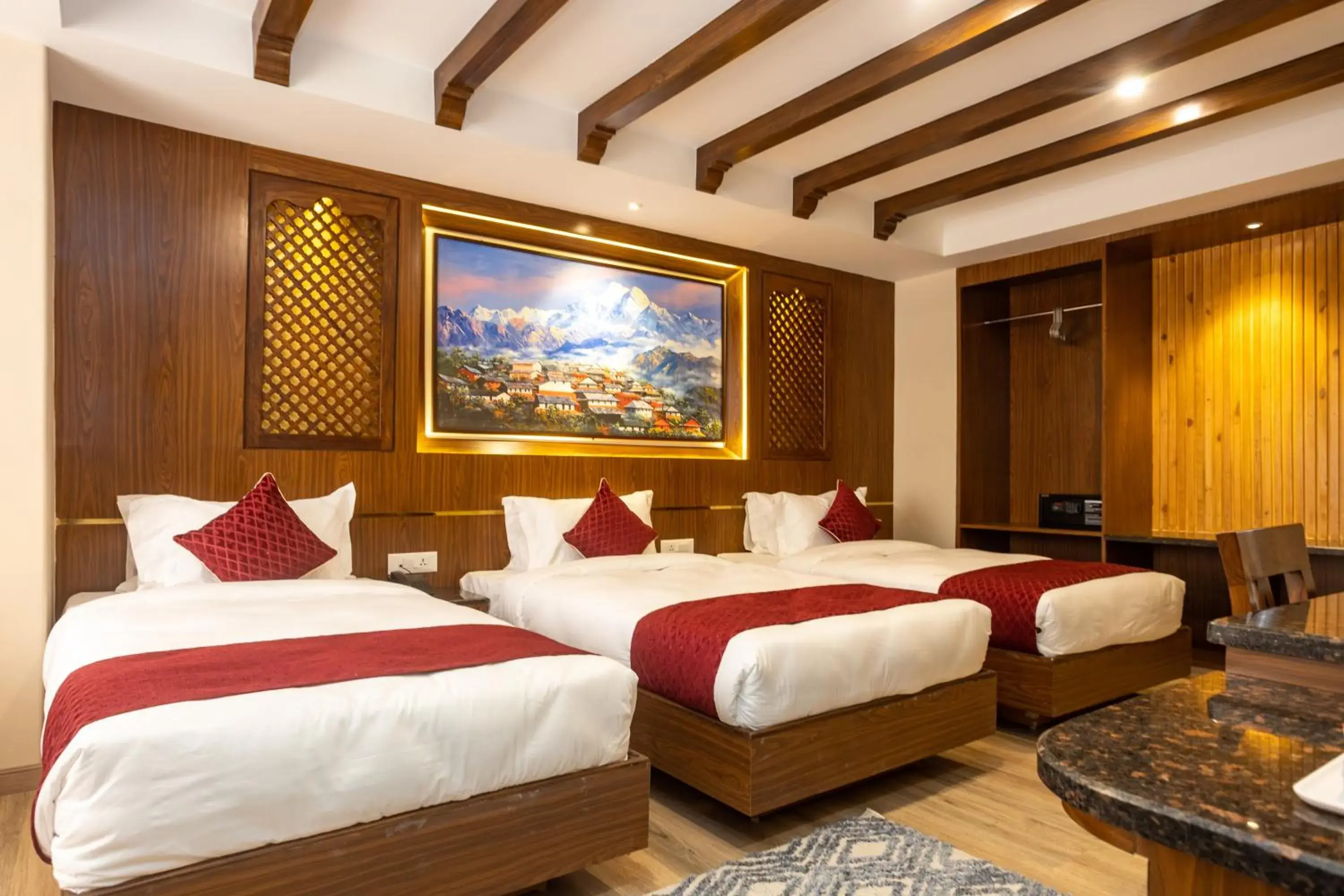 Deluxe Triple Room in Kailash Boutique Hotel Deluxe Triple Room in Kailash Boutique Hotel