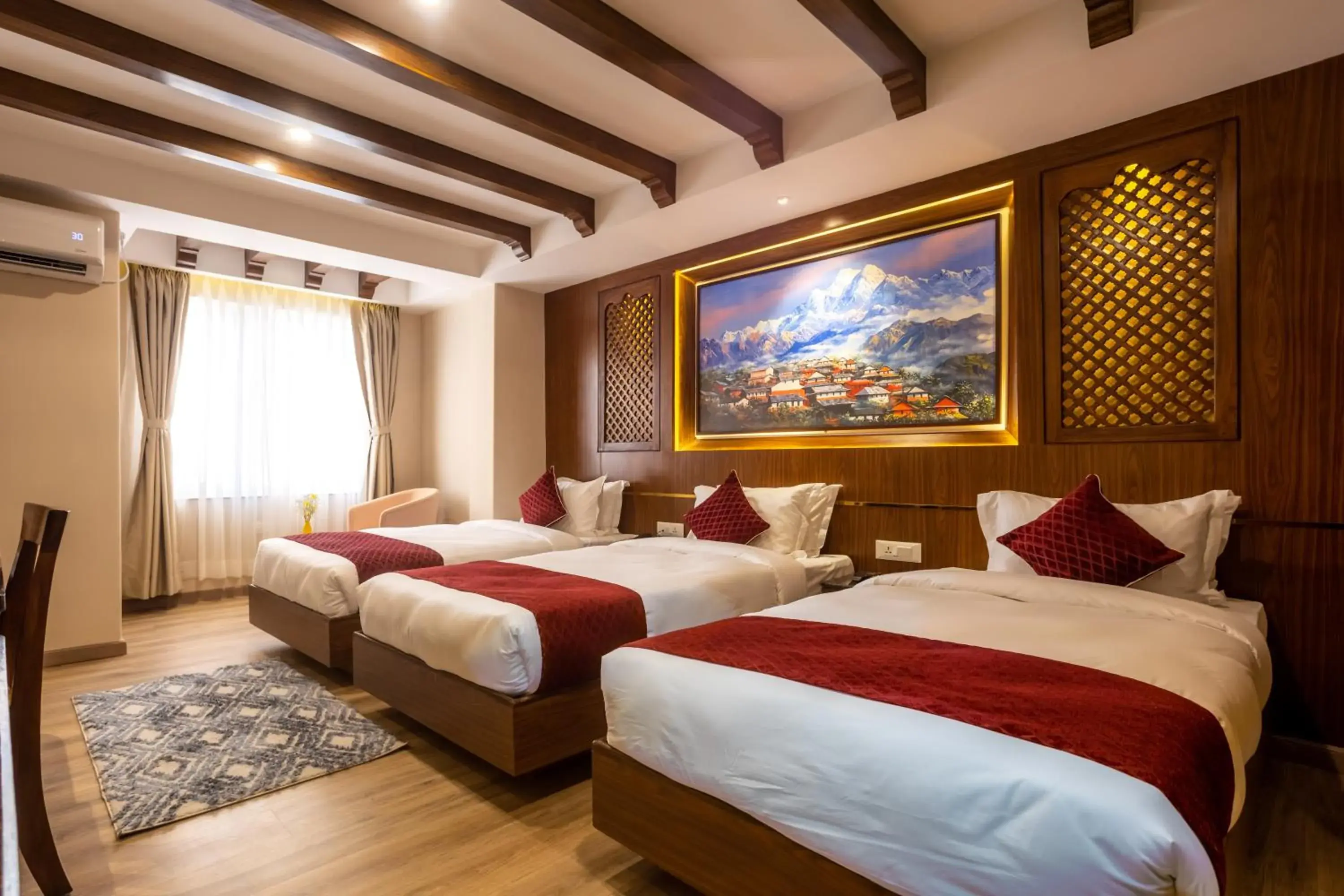 Deluxe Triple Room in Kailash Boutique Hotel Deluxe Triple Room in Kailash Boutique Hotel