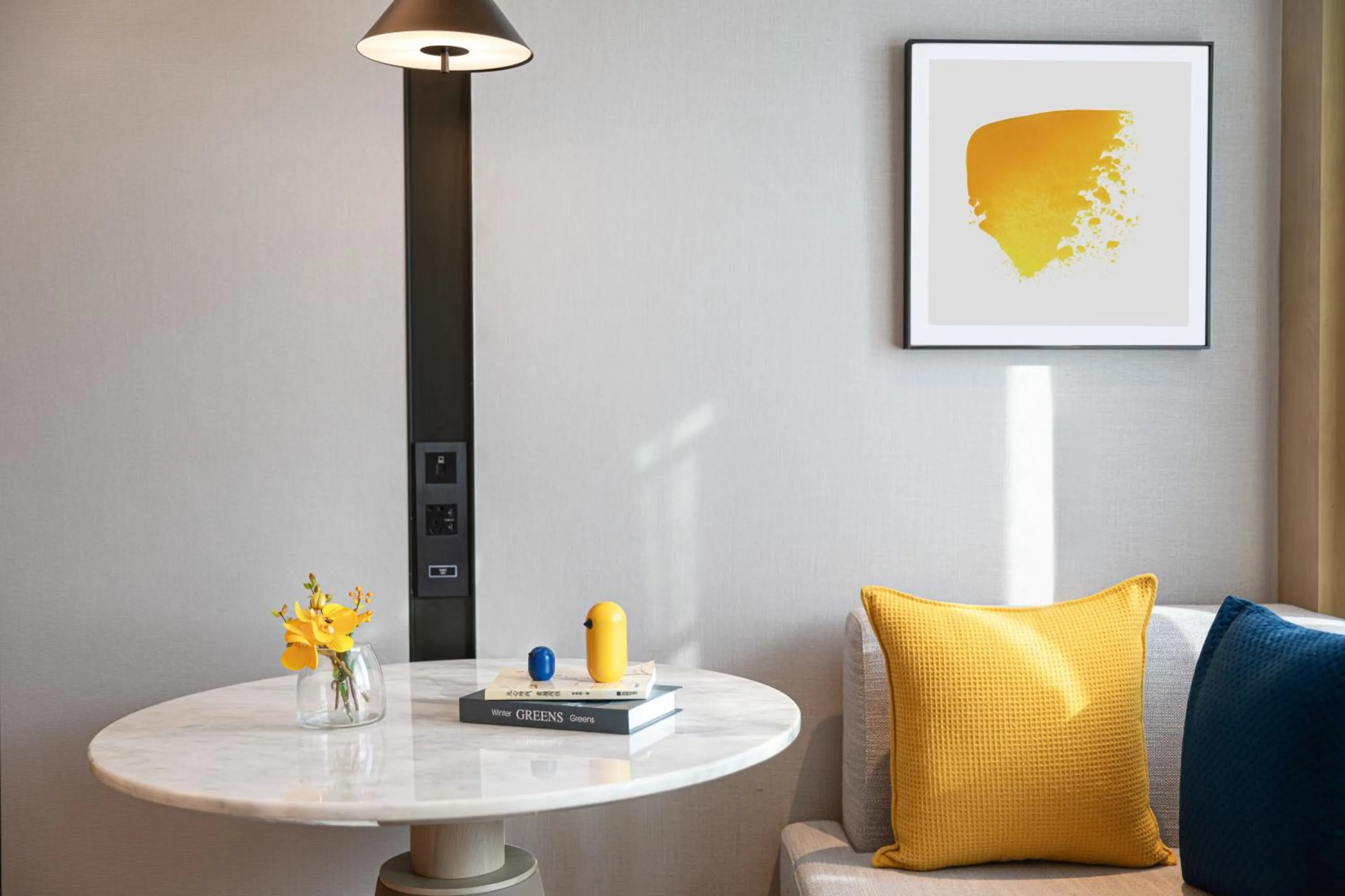 Decorative detail in voco Changsha Airport by IHG