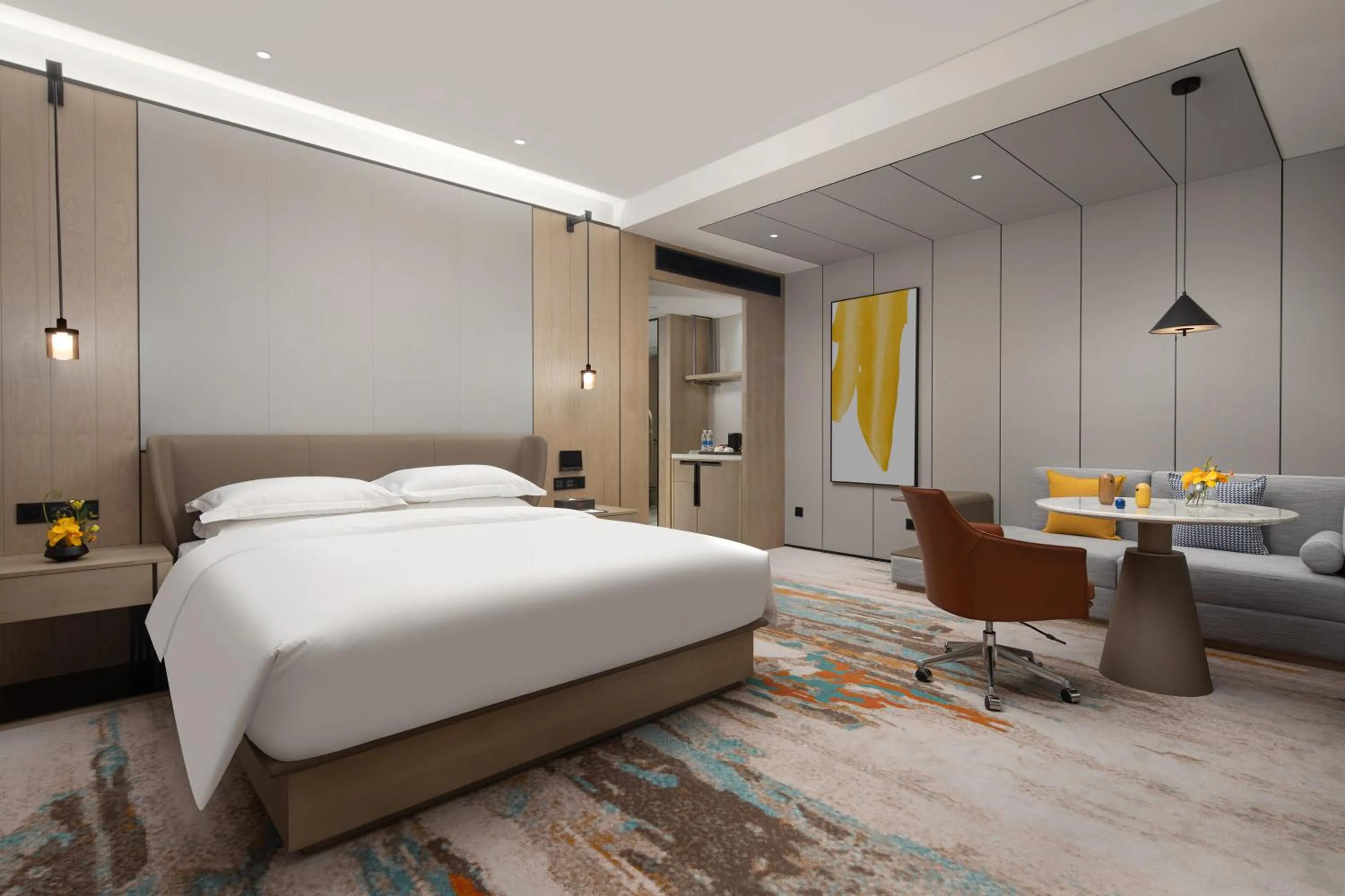 Bed in voco Changsha Airport by IHG