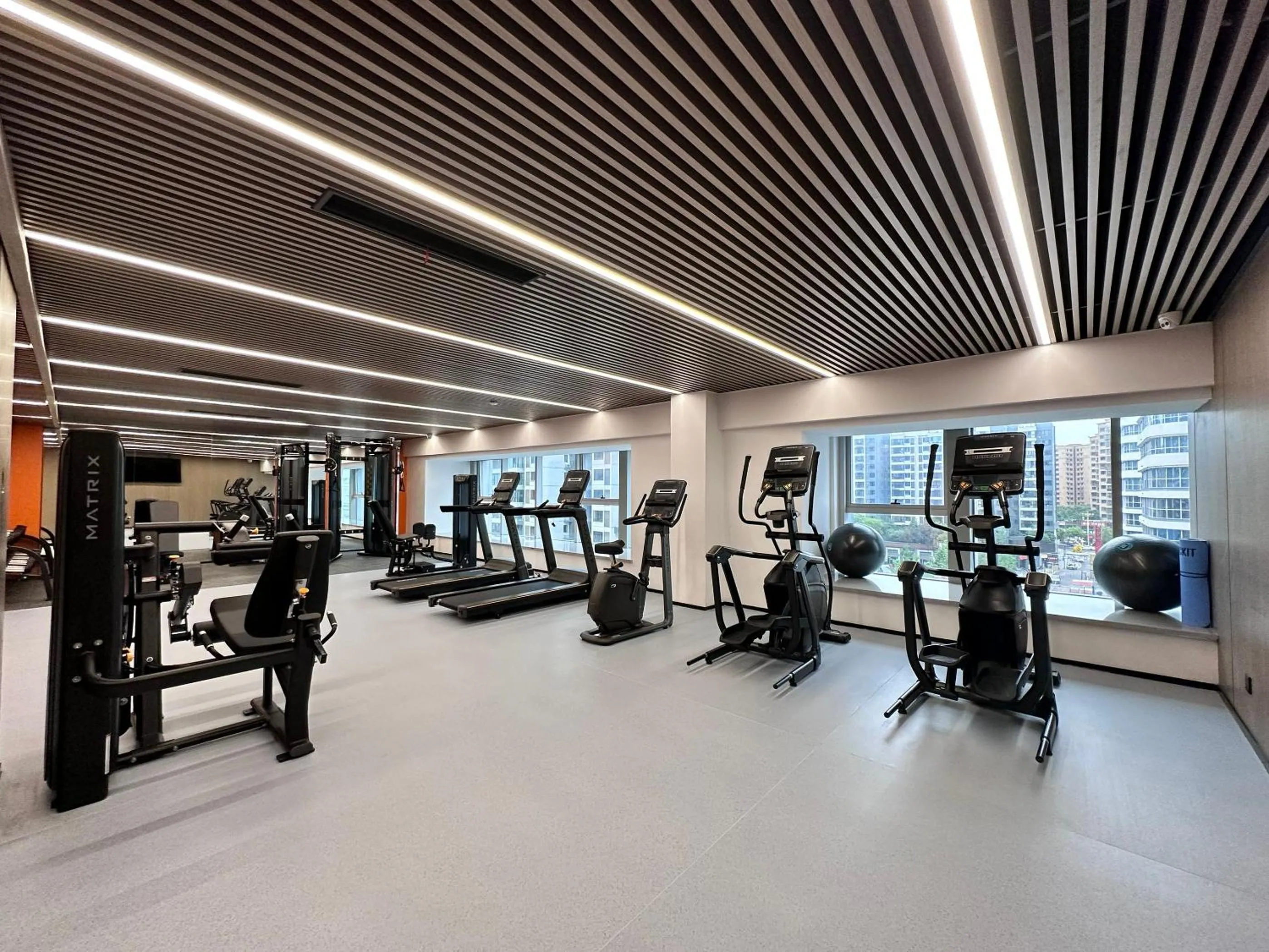 Fitness centre/facilities in voco Changsha Airport by IHG