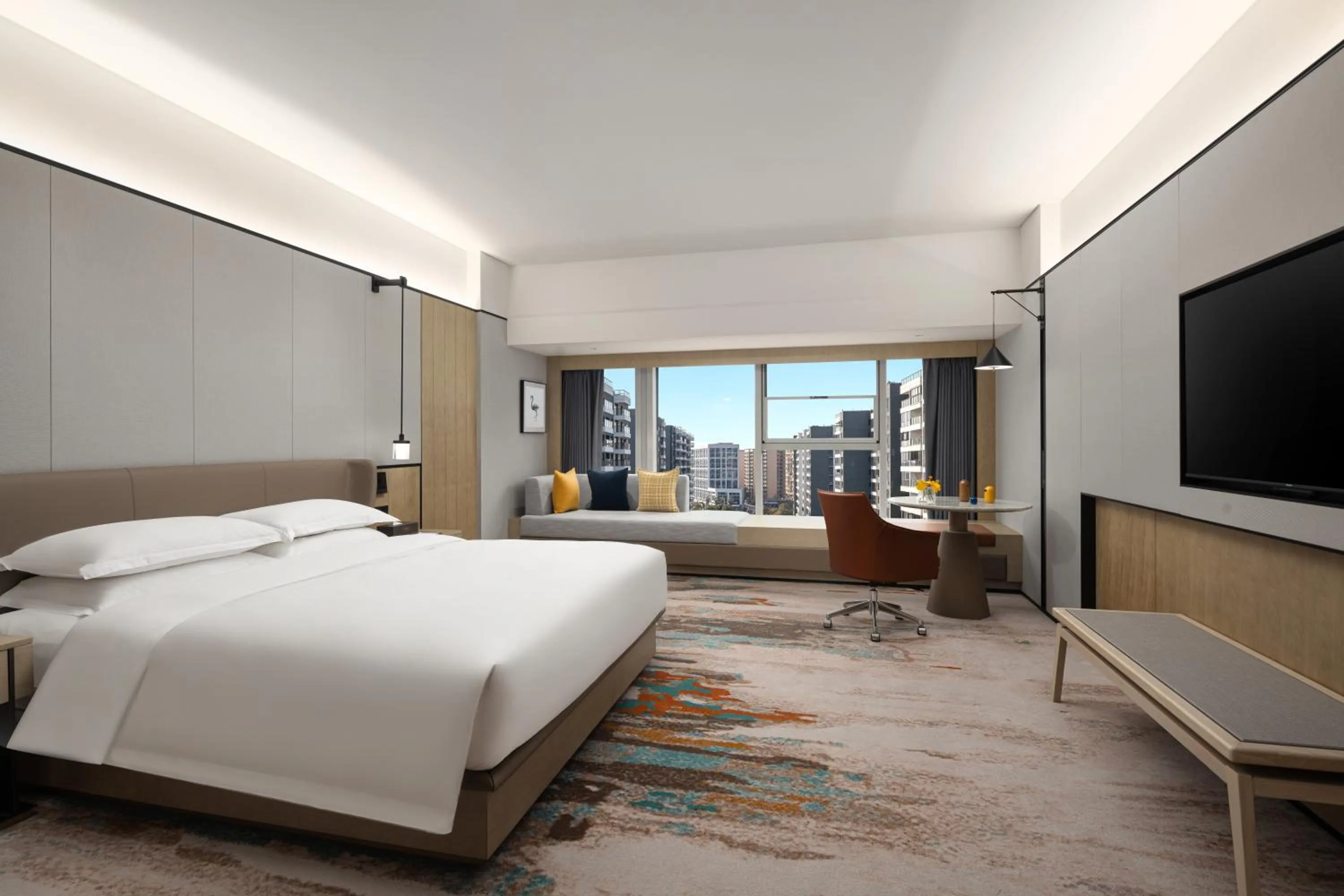 Bed in voco Changsha Airport by IHG