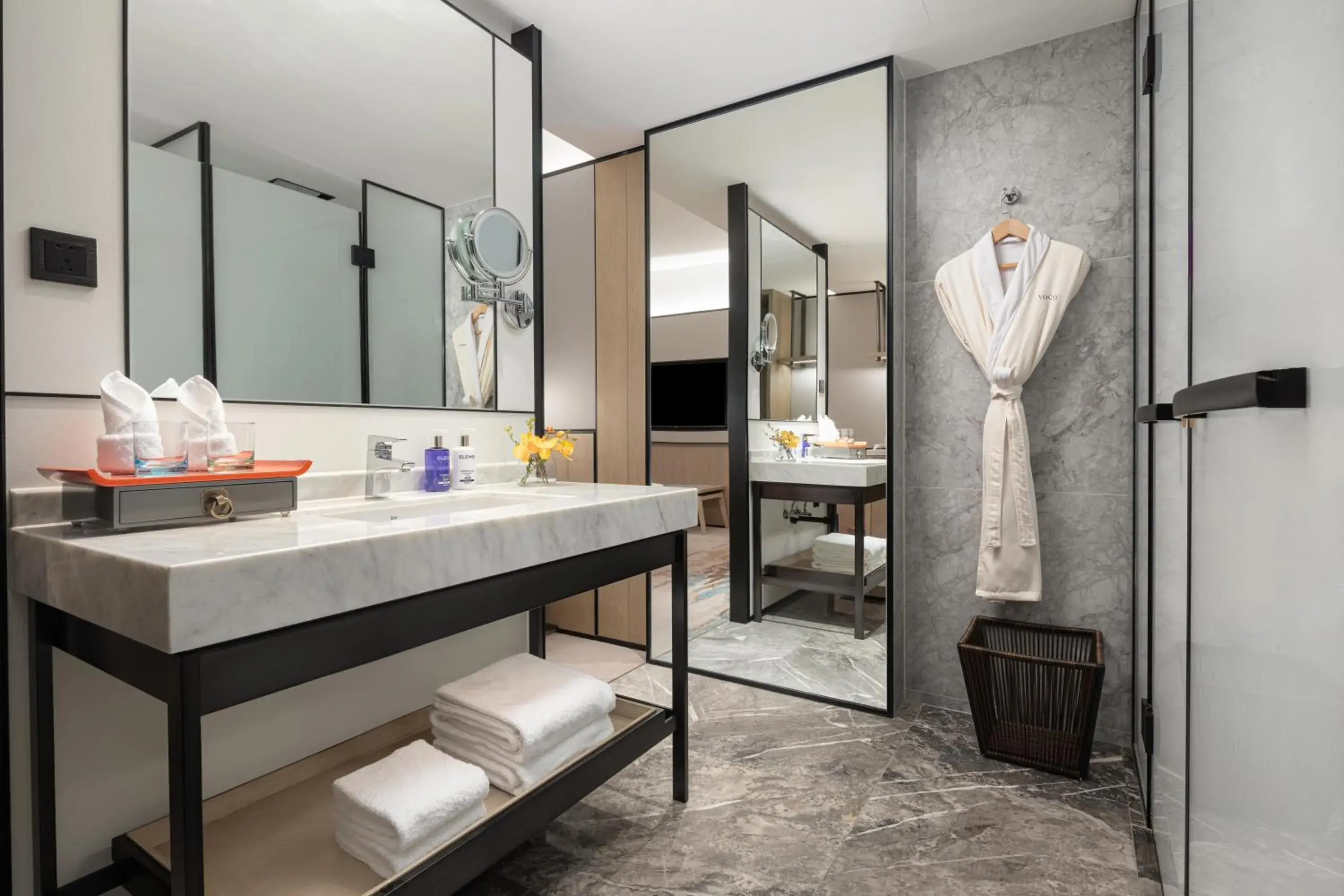 Bathroom in voco Changsha Airport by IHG Bathroom in voco Changsha Airport by IHG