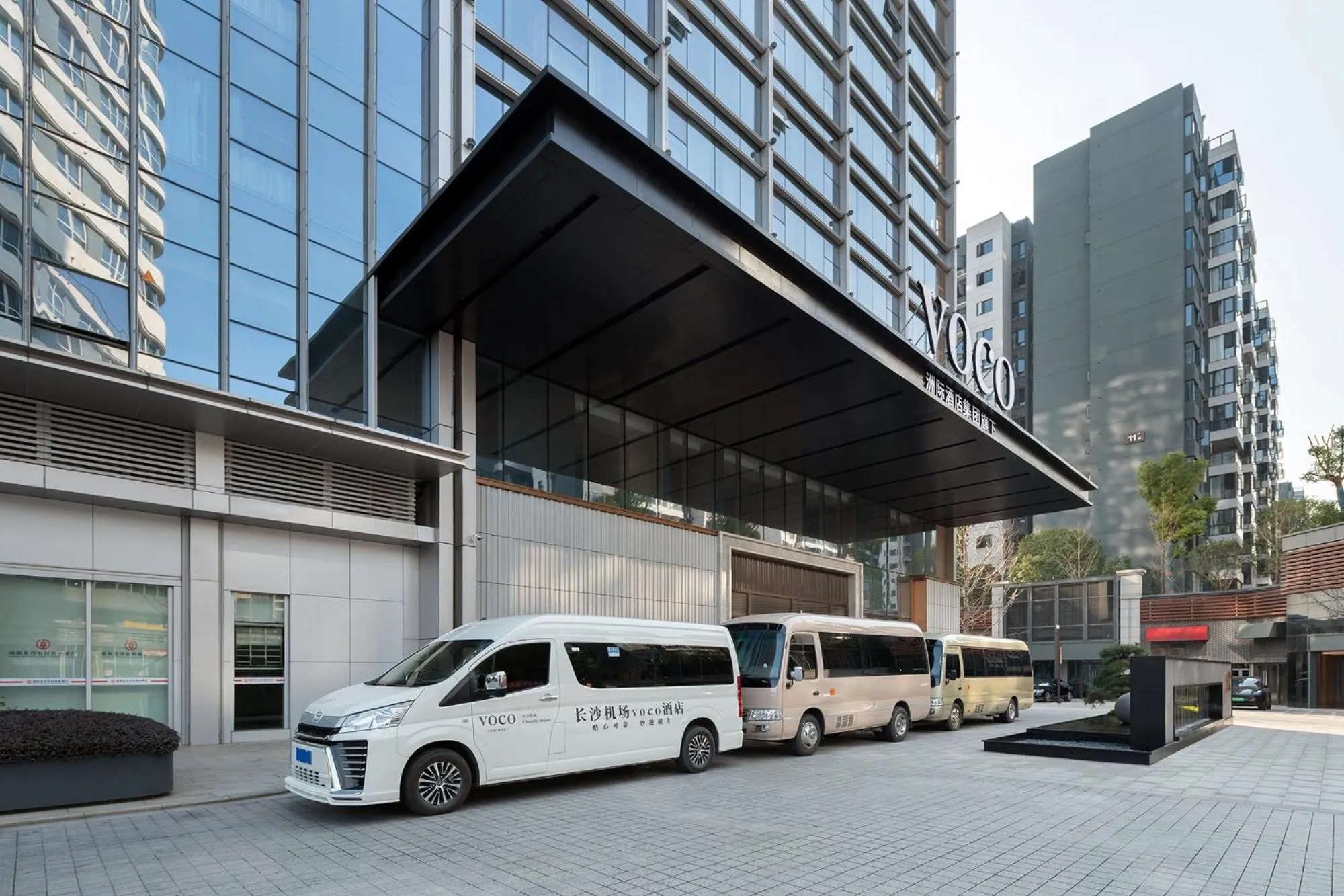 Property building in voco Changsha Airport by IHG