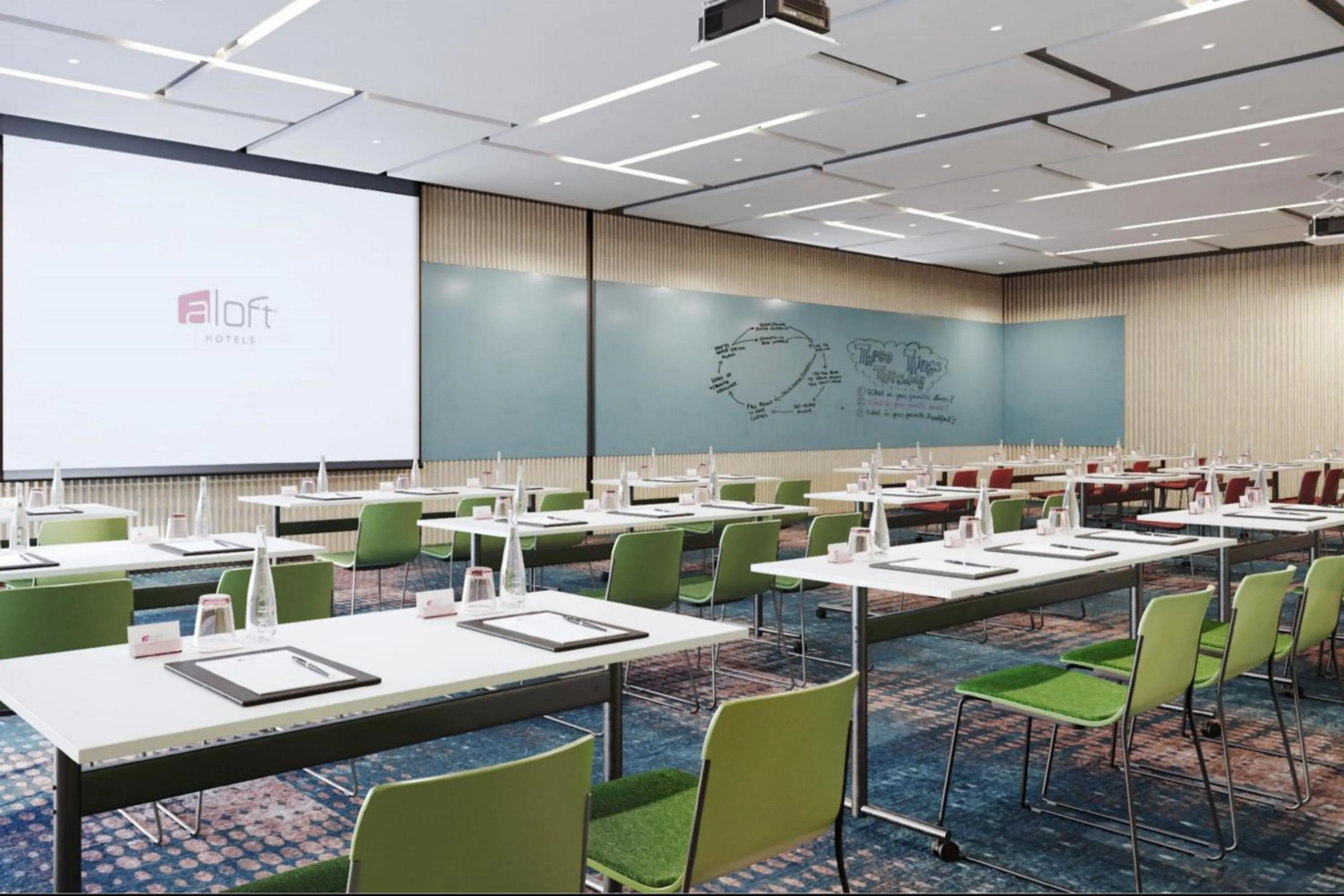 Meeting/conference room in Aloft Beijing Huairou