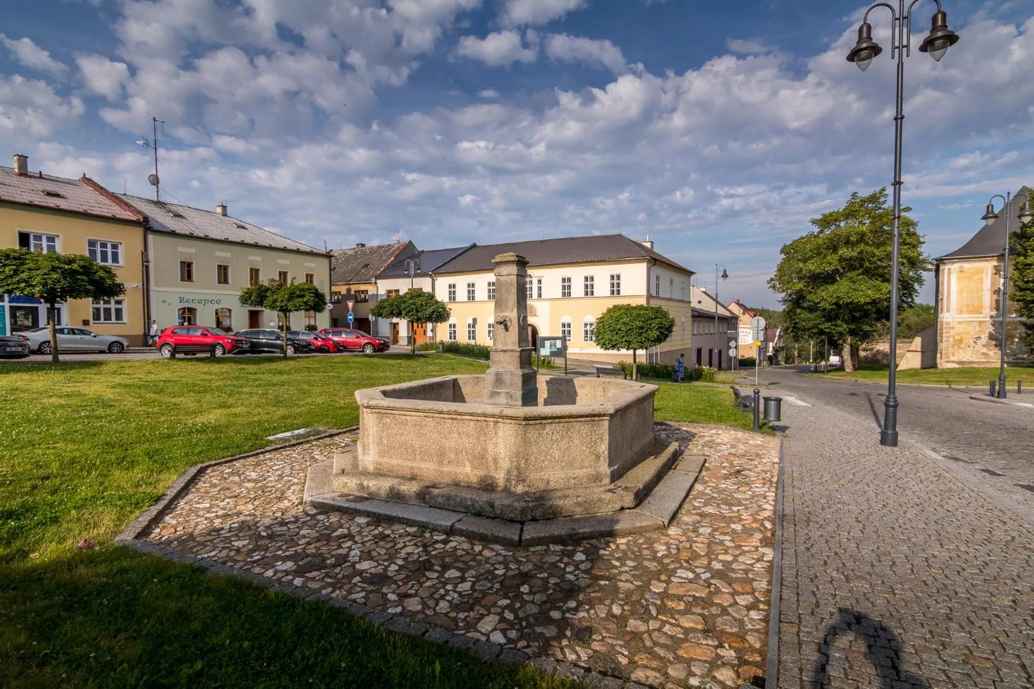 City view in Penzion a restaurace U Vladaře