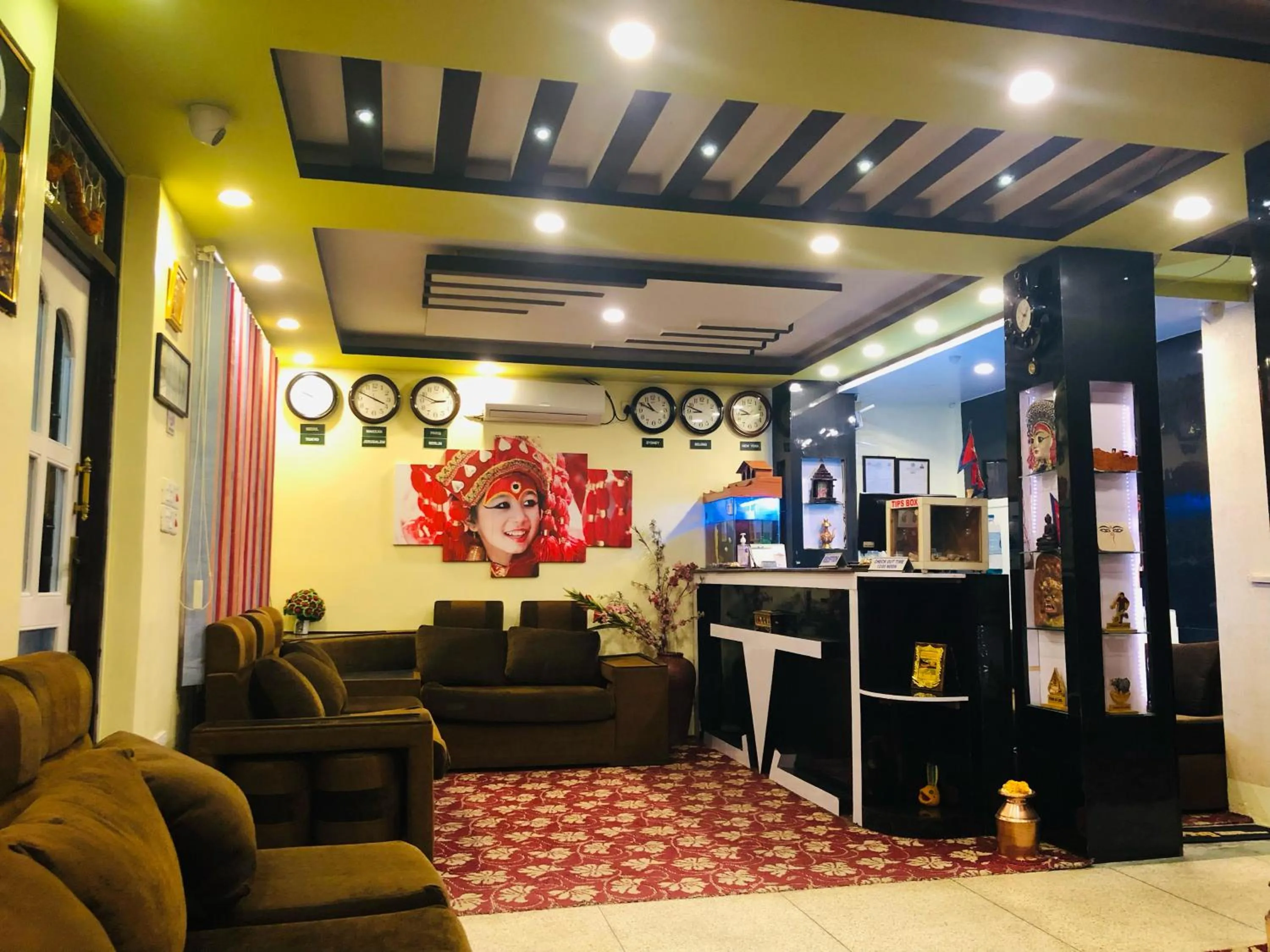 Lobby or reception in Yeti Cozy Hotel