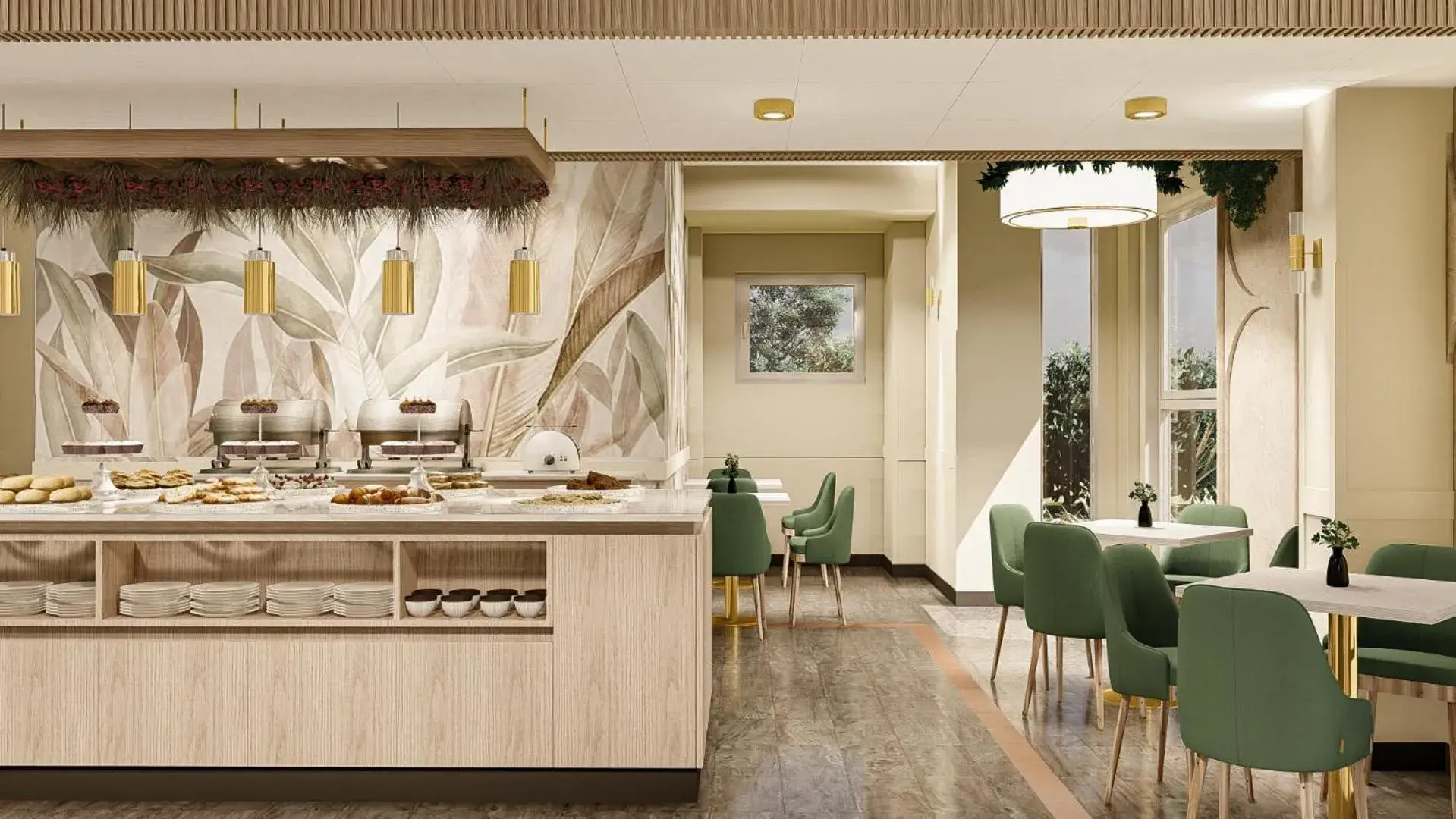 Restaurant/places to eat in Massimi City Garden Restaurant/places to eat in Massimi City Garden