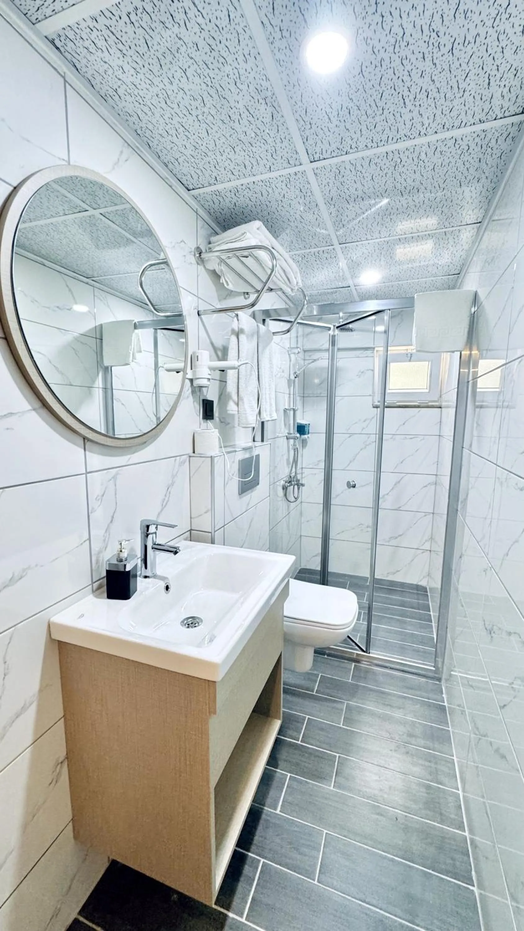 Bathroom in Toprak City Hotel Antalya