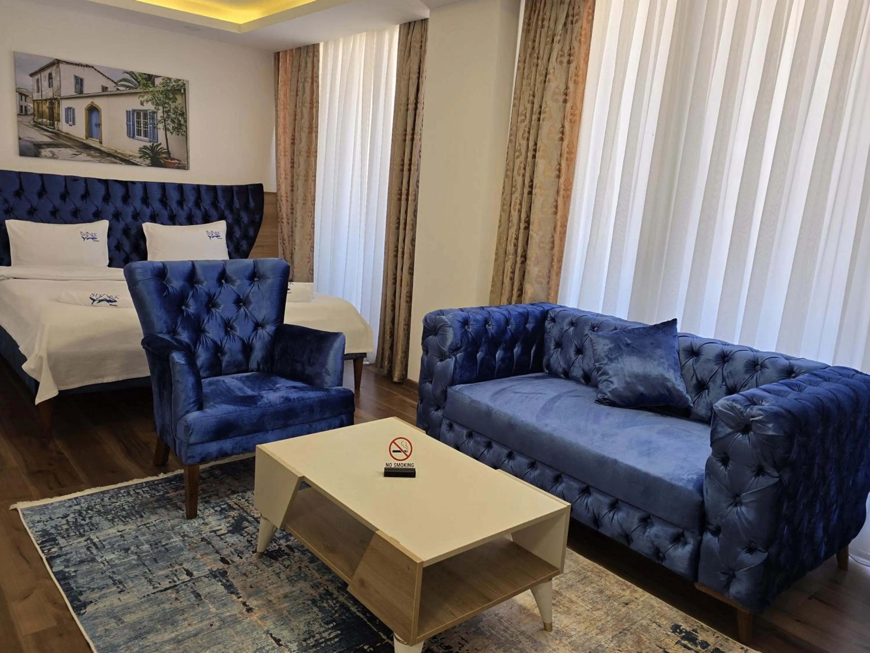 Seating area in Nurel Shark Residence