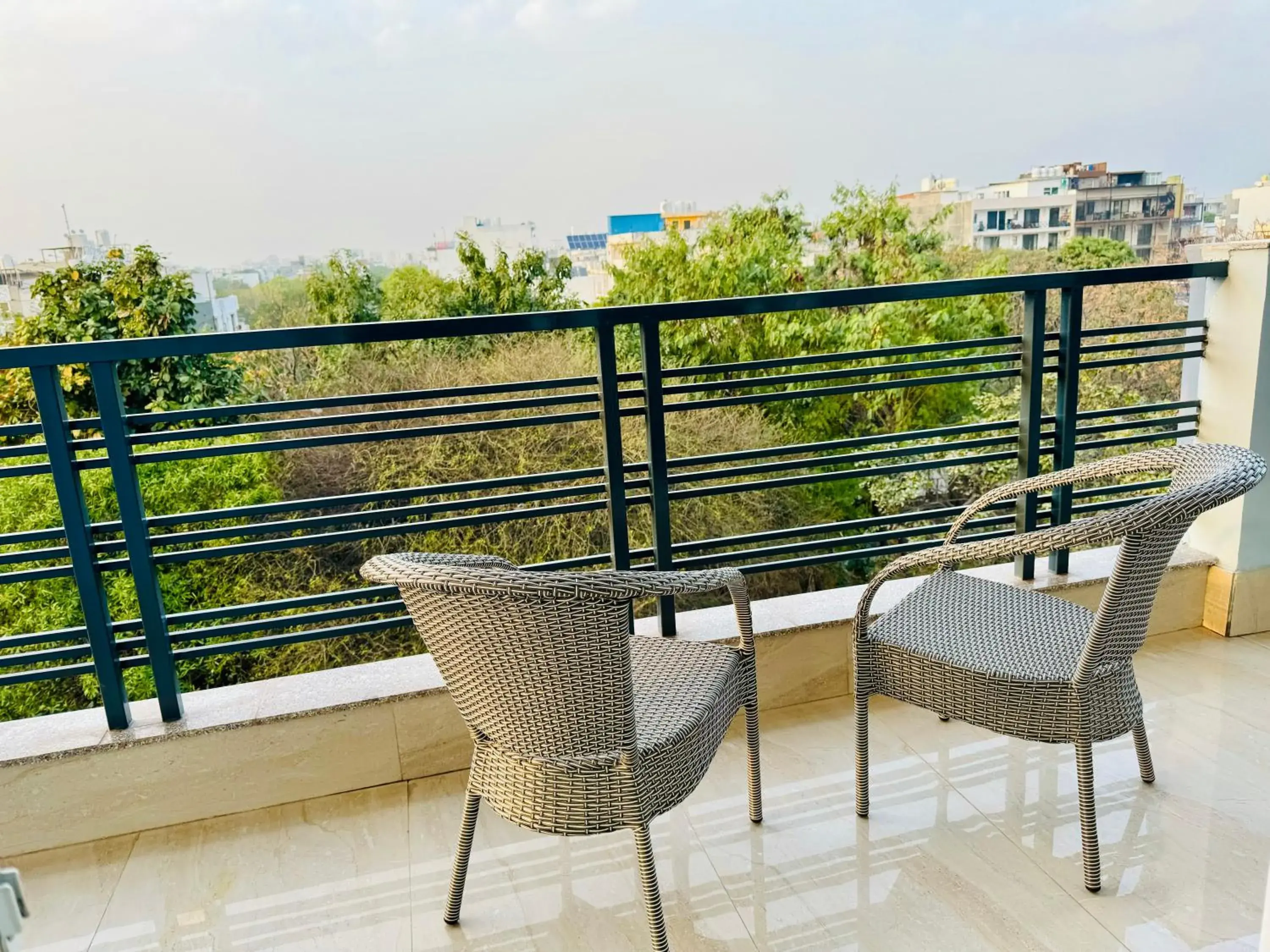 Balcony/Terrace in ZEN Suites - Golf Course Road Gurgaon Balcony/Terrace in ZEN Suites - Golf Course Road Gurgaon