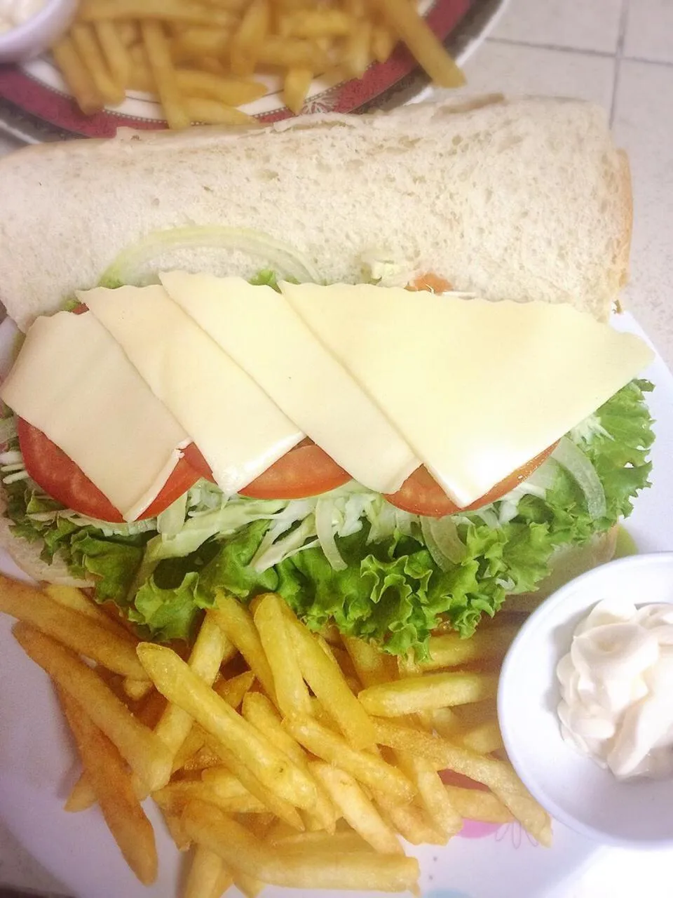 Food close-up in Rainbow Bungalow Haadrin Koh Phangan