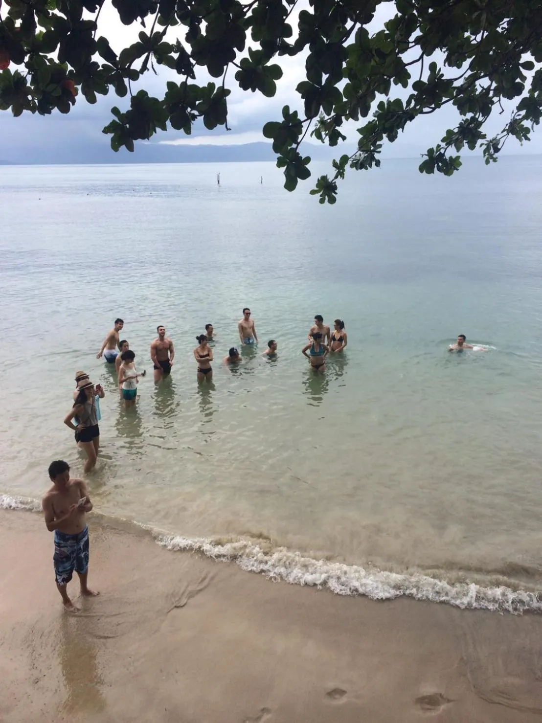 Beach in Rainbow Bungalow Haadrin Koh Phangan