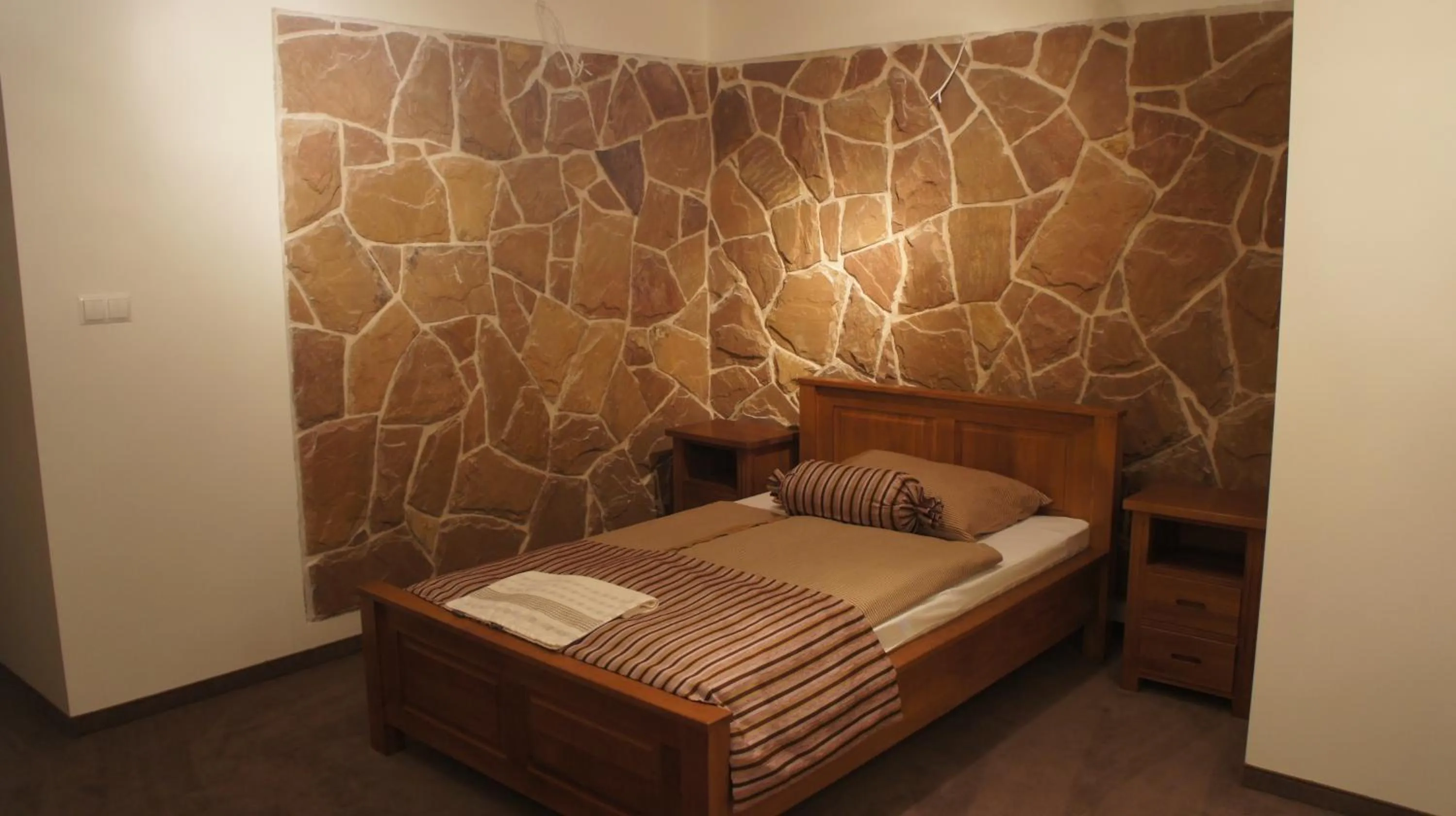 Bed in Hotel Stary Młyn