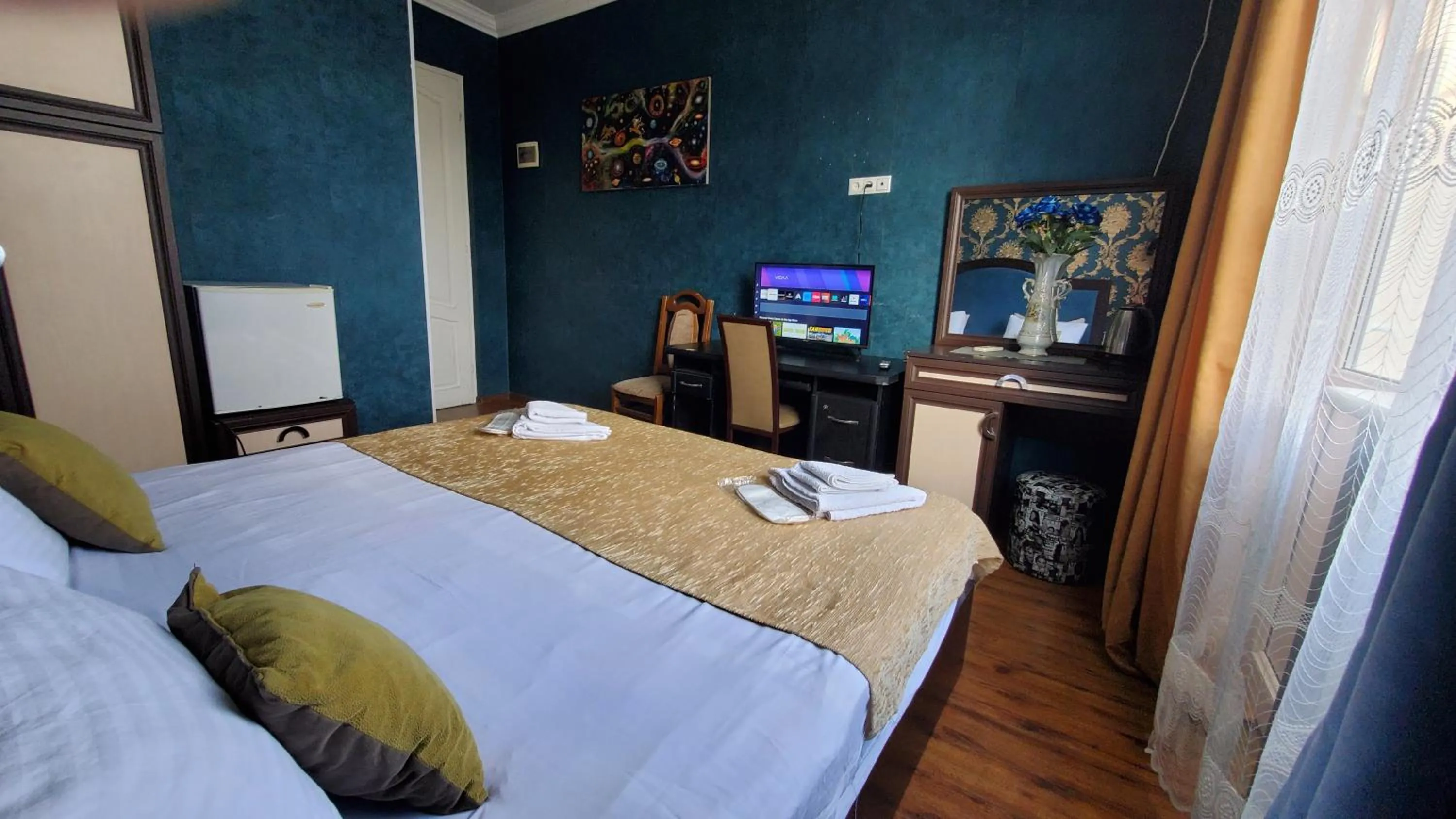 Bed in Hotel Antalia