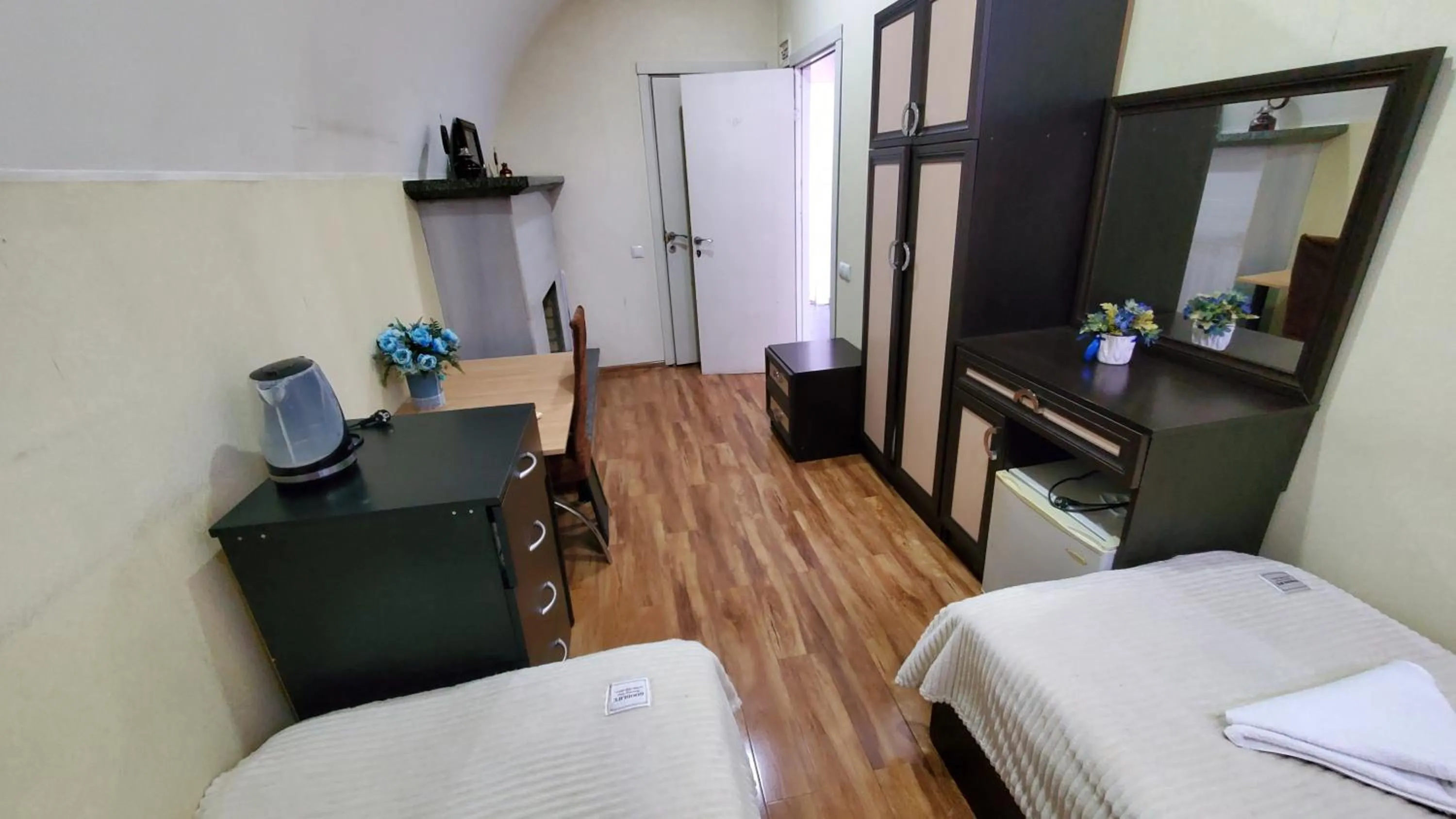 Bed in Hotel Antalia