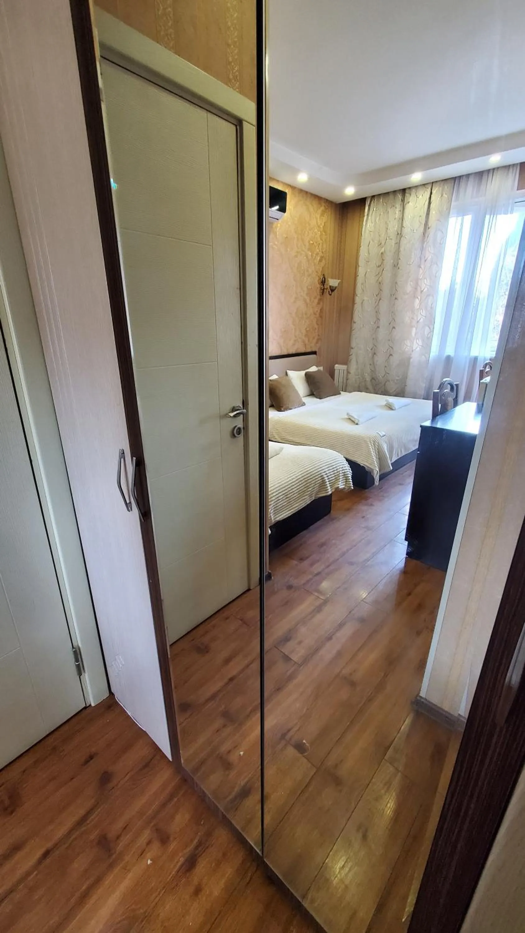 Bed in Hotel Antalia