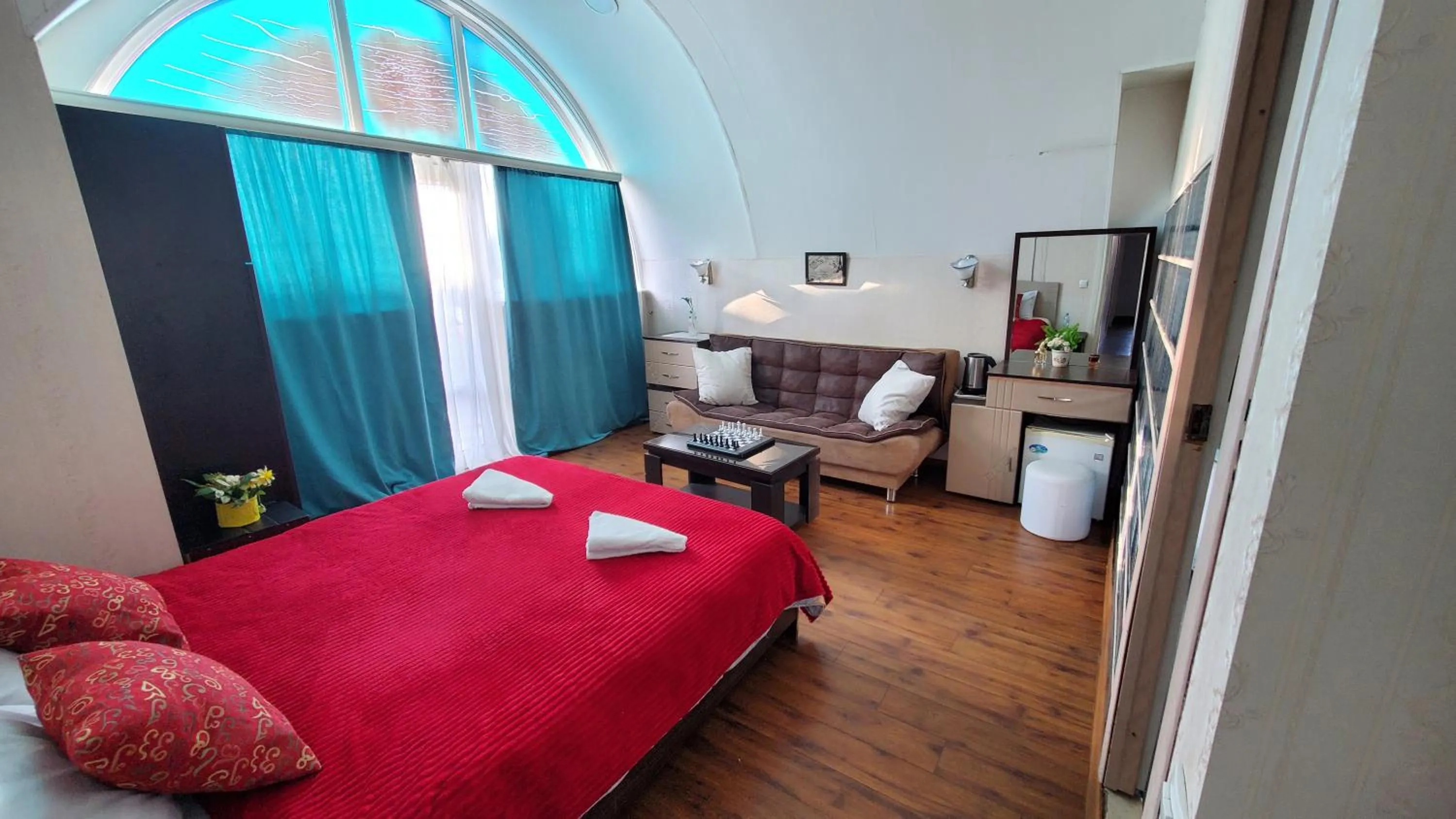 Bed in Hotel Antalia