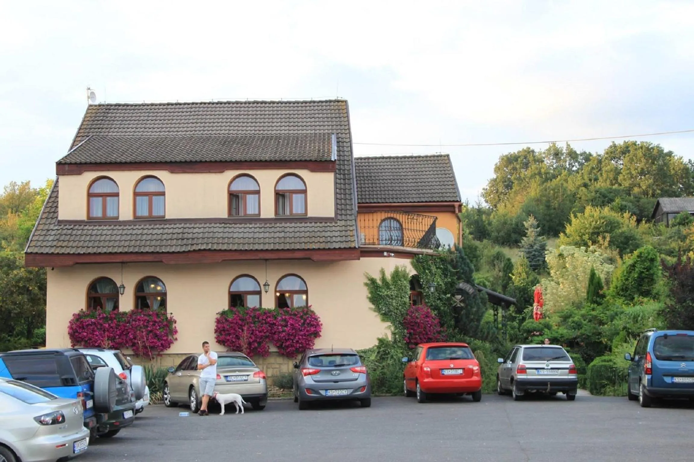 Facade/entrance in Motel Orgován