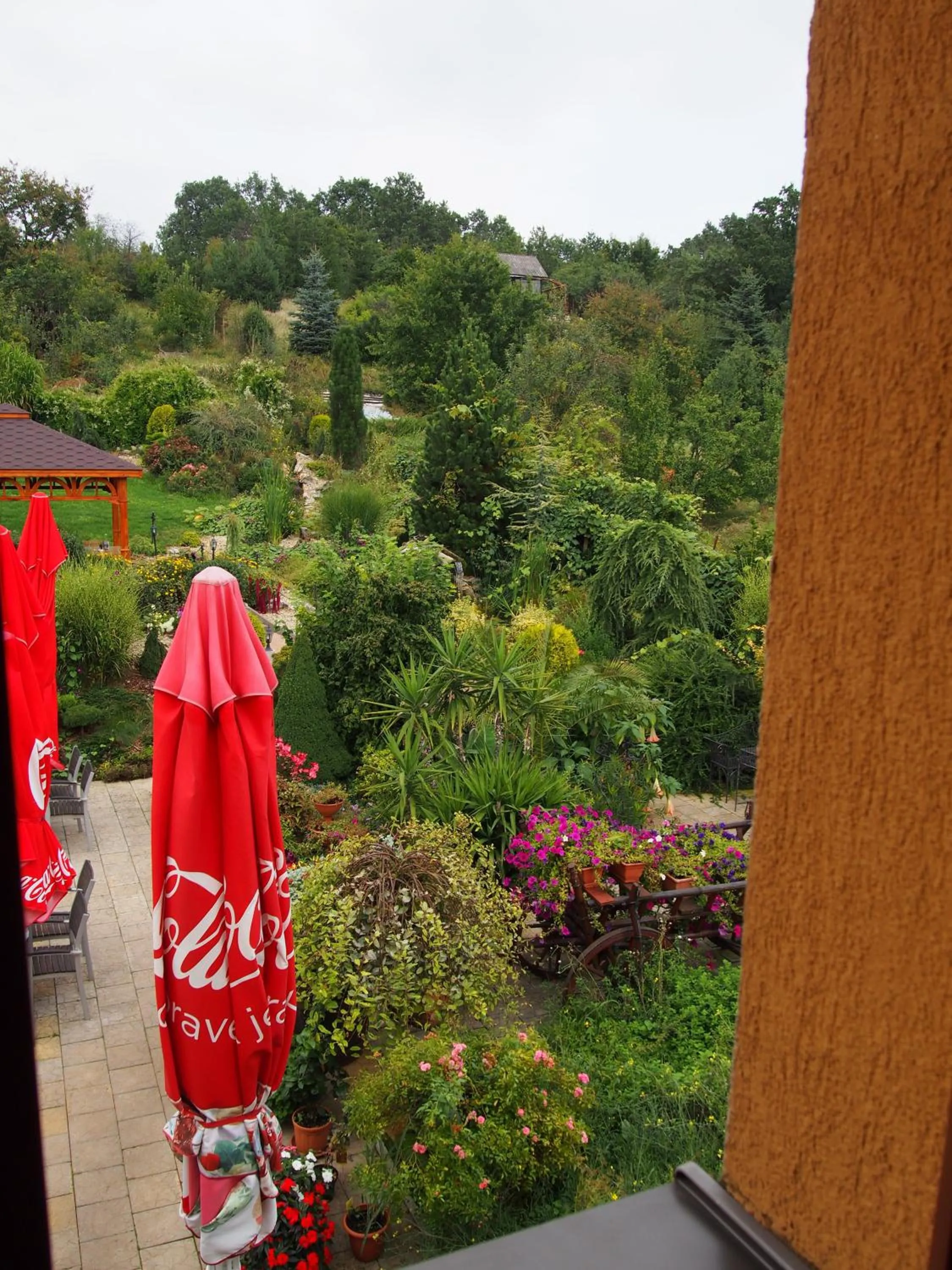 Garden in Motel Orgován