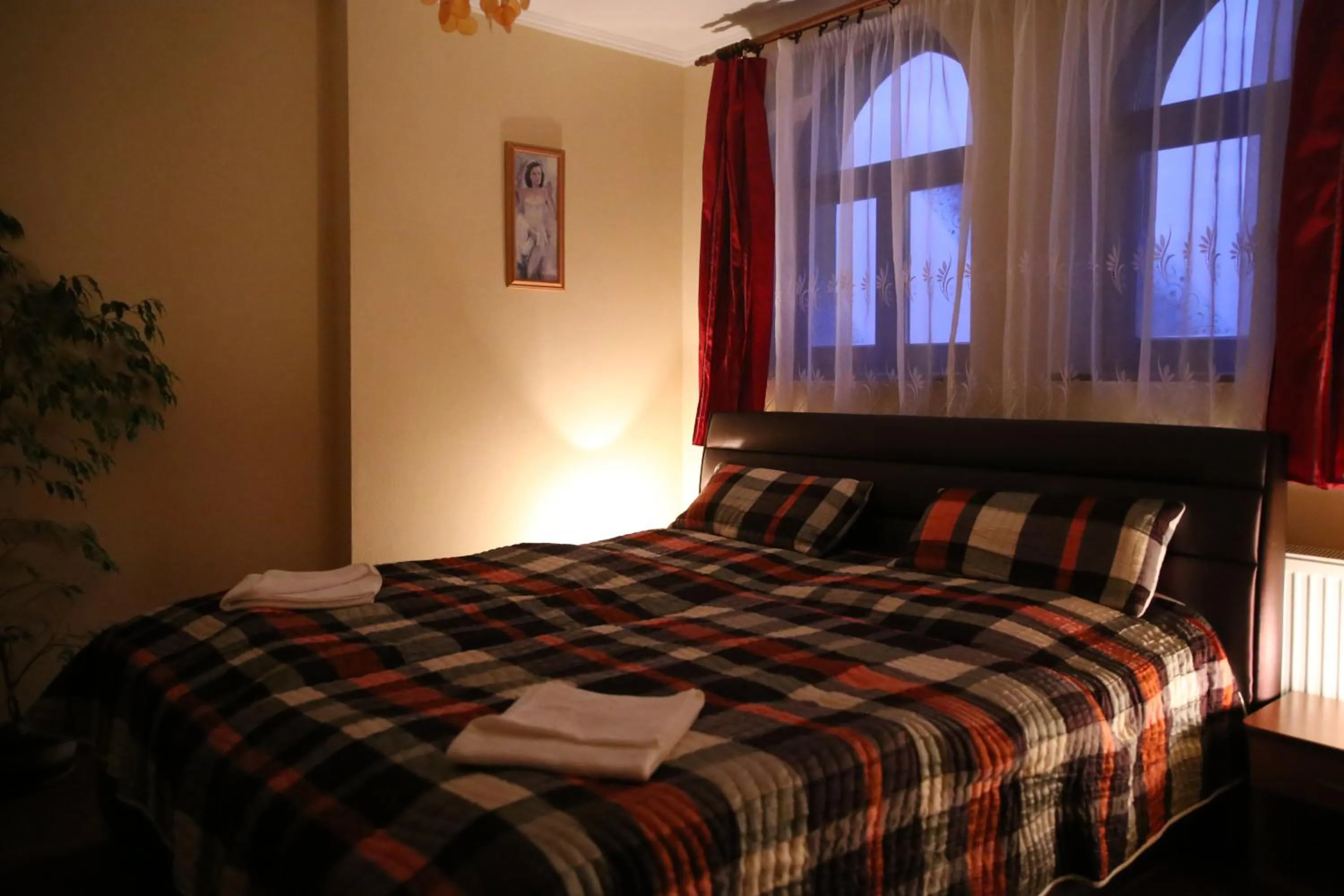 Bed in Motel Orgován