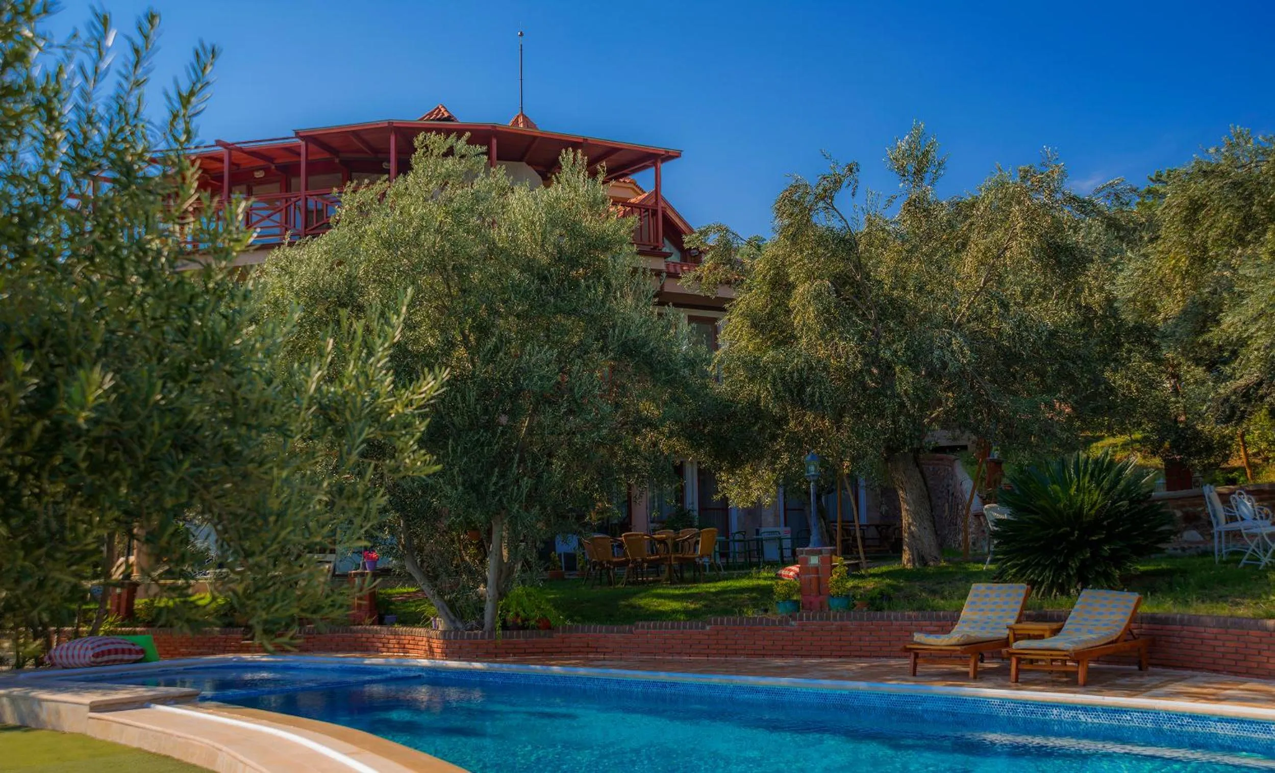 Property building in Aeneas Hotel