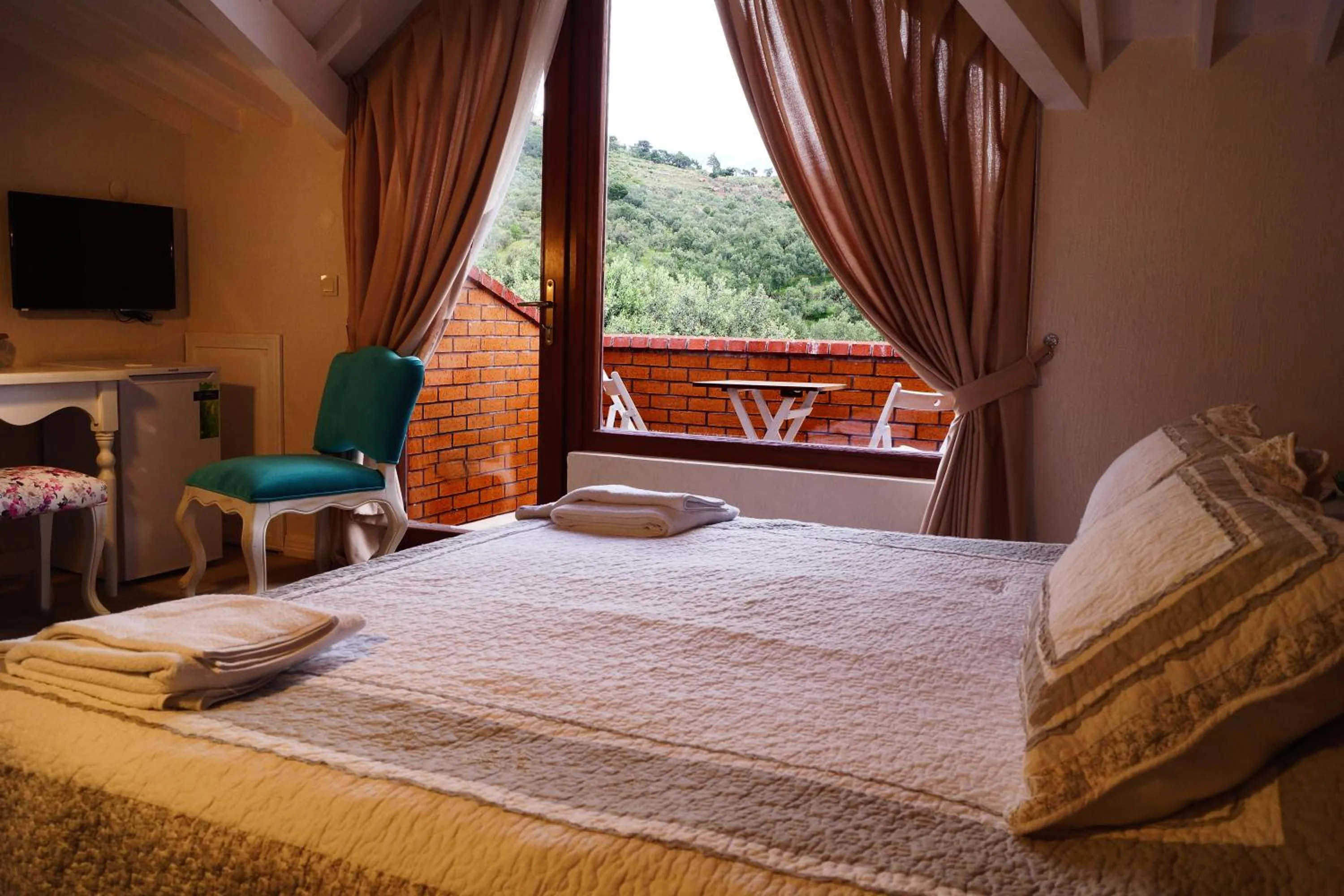 Bedroom, Bed in Aeneas Hotel