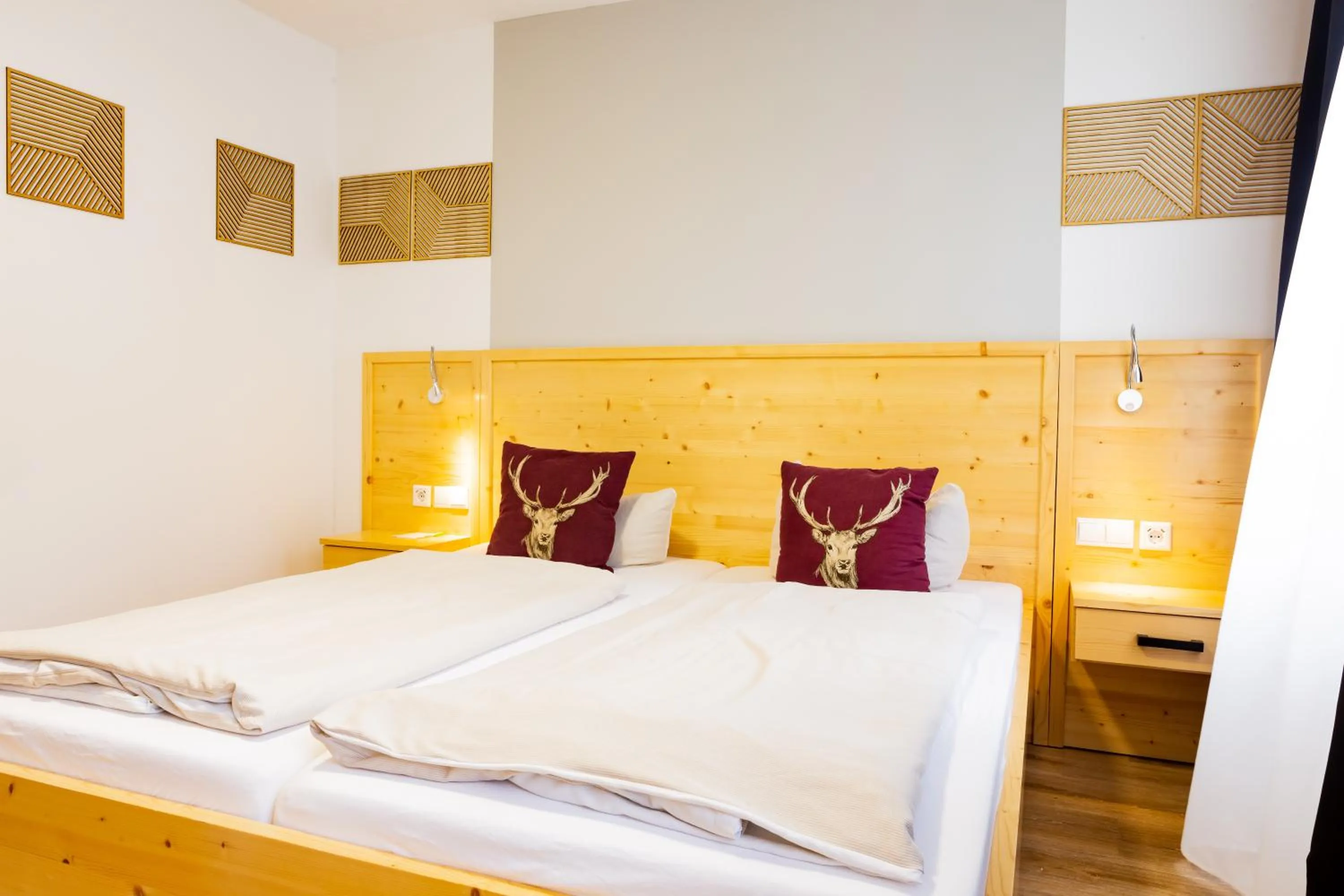 Bed in Hotel Sonnleiten