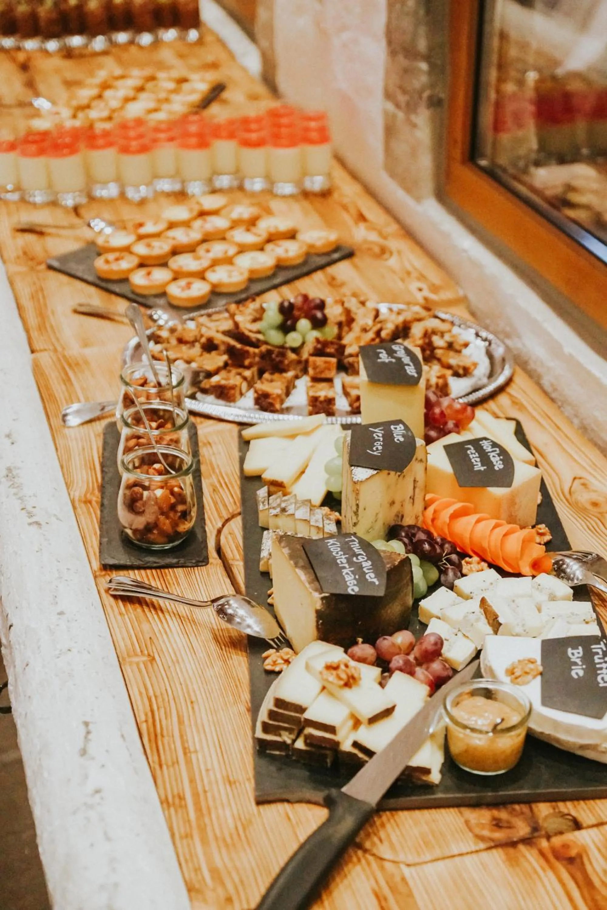 Food and drinks in Hotel Greuterhof Islikon