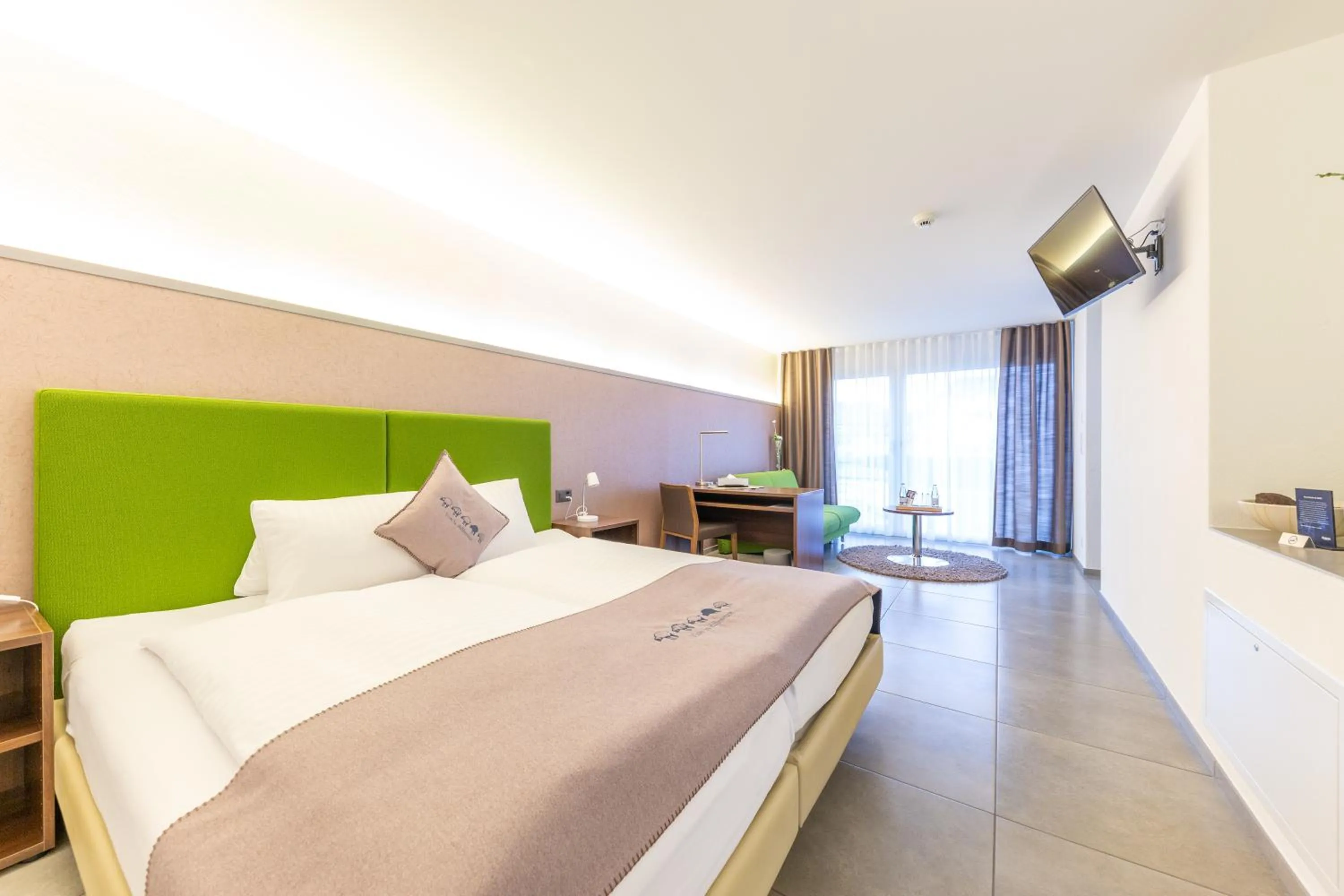 Bed in Hotel Schäfli Siebnen