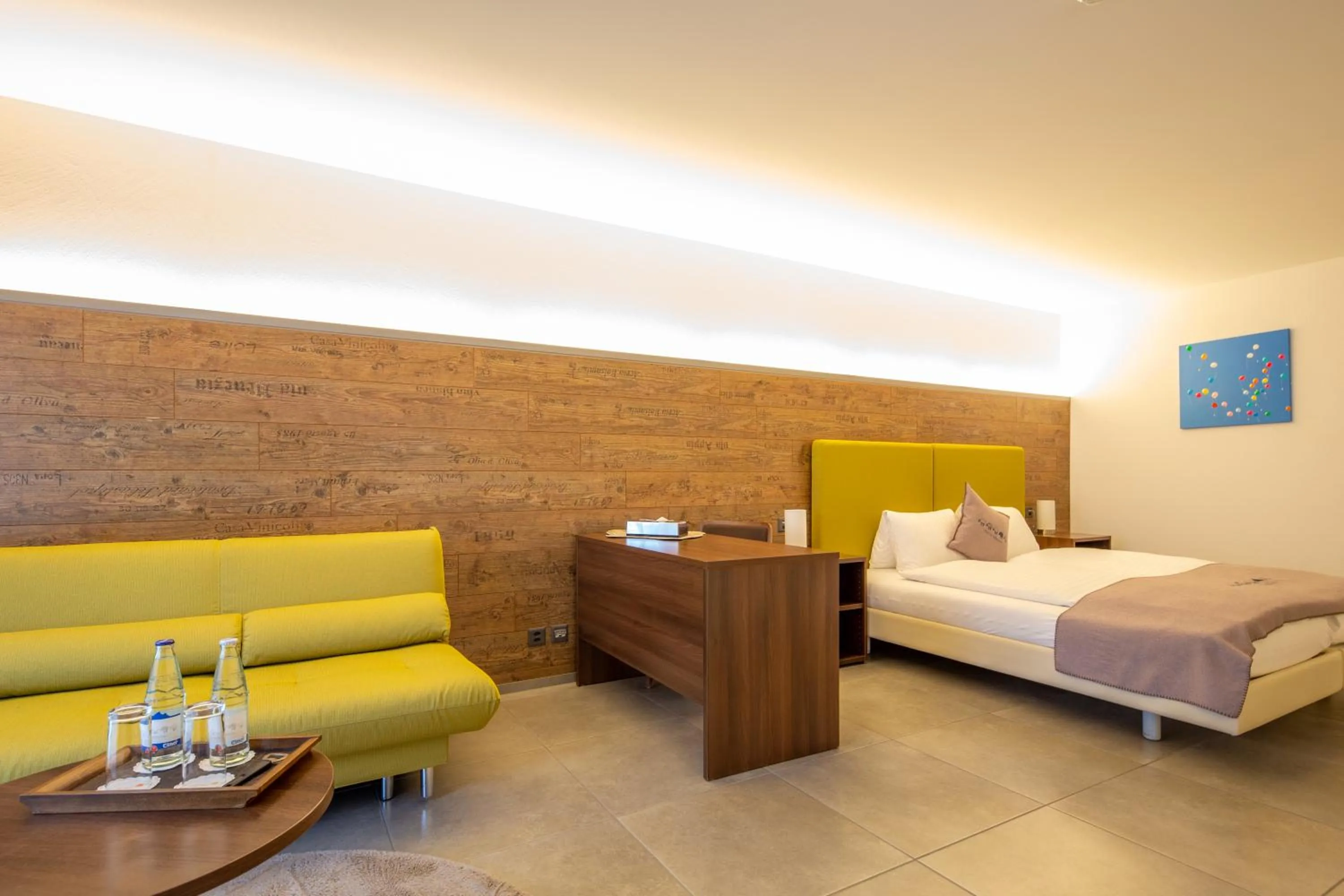 Bed in Hotel Schäfli Siebnen