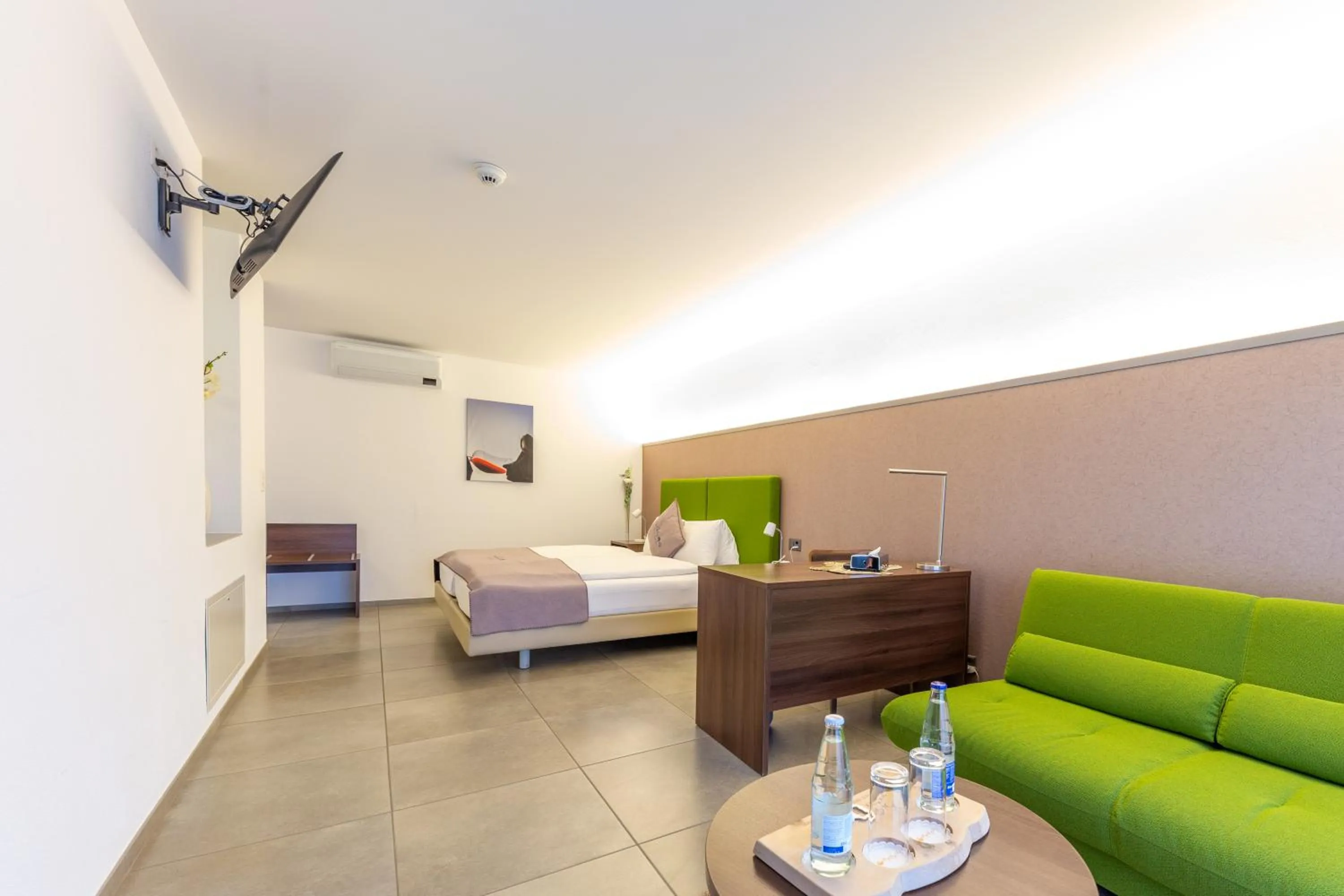 Bed in Hotel Schäfli Siebnen