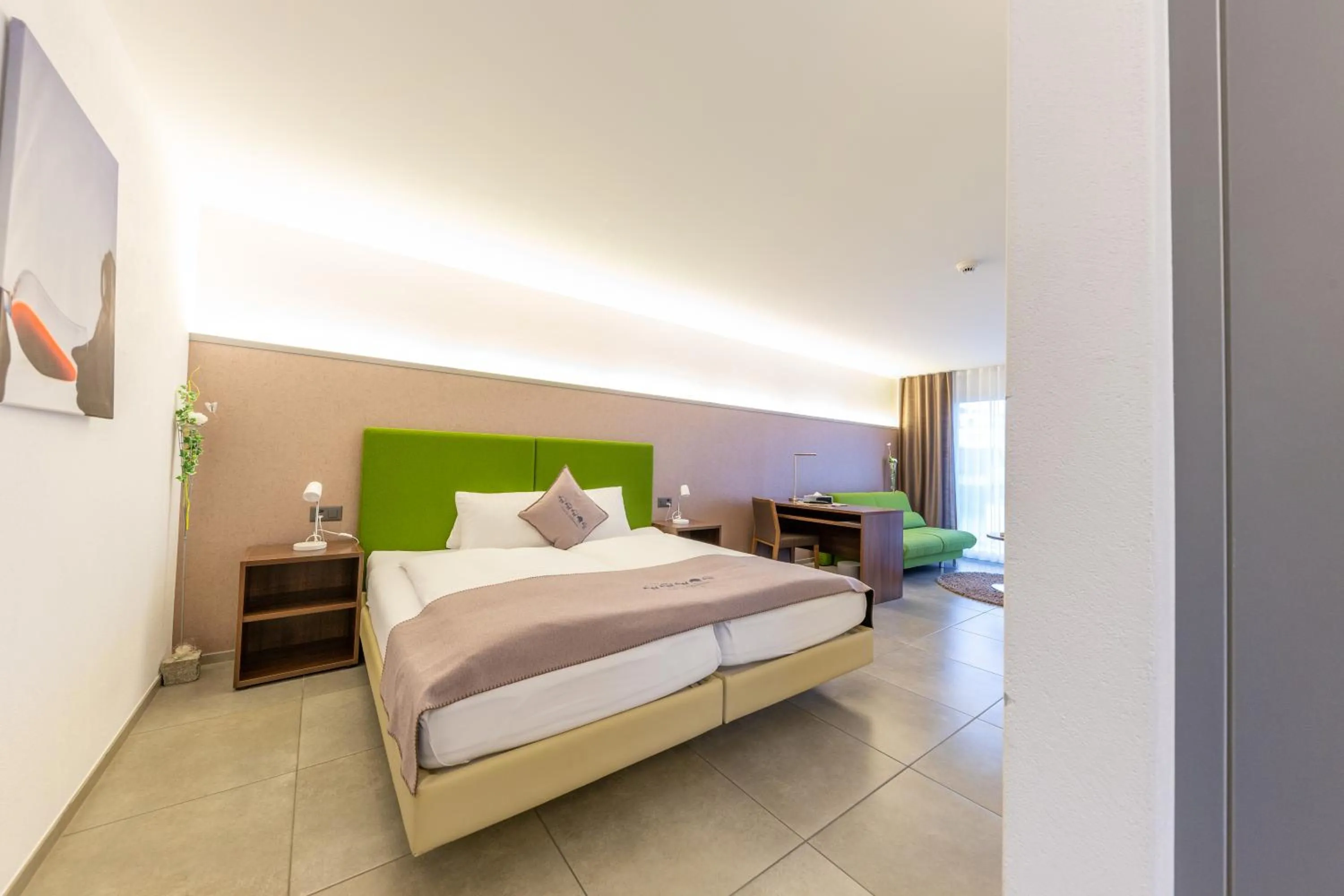 Bed in Hotel Schäfli Siebnen