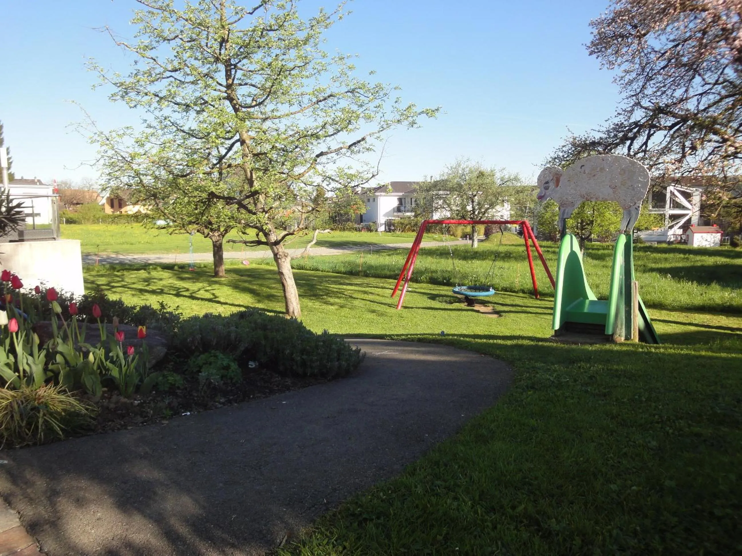 Garden in Hotel Schäfli Siebnen
