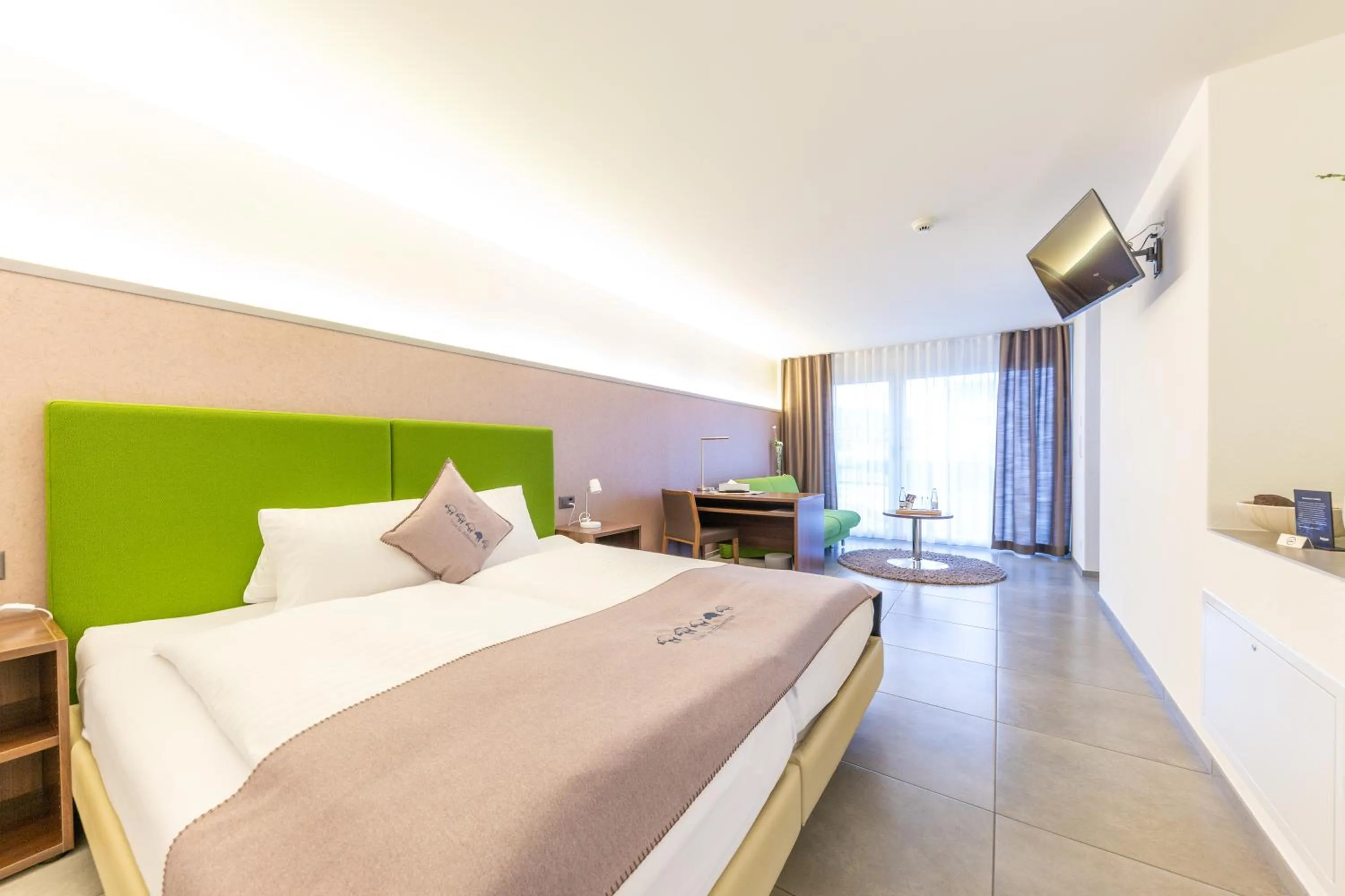 Bed in Hotel Schäfli Siebnen