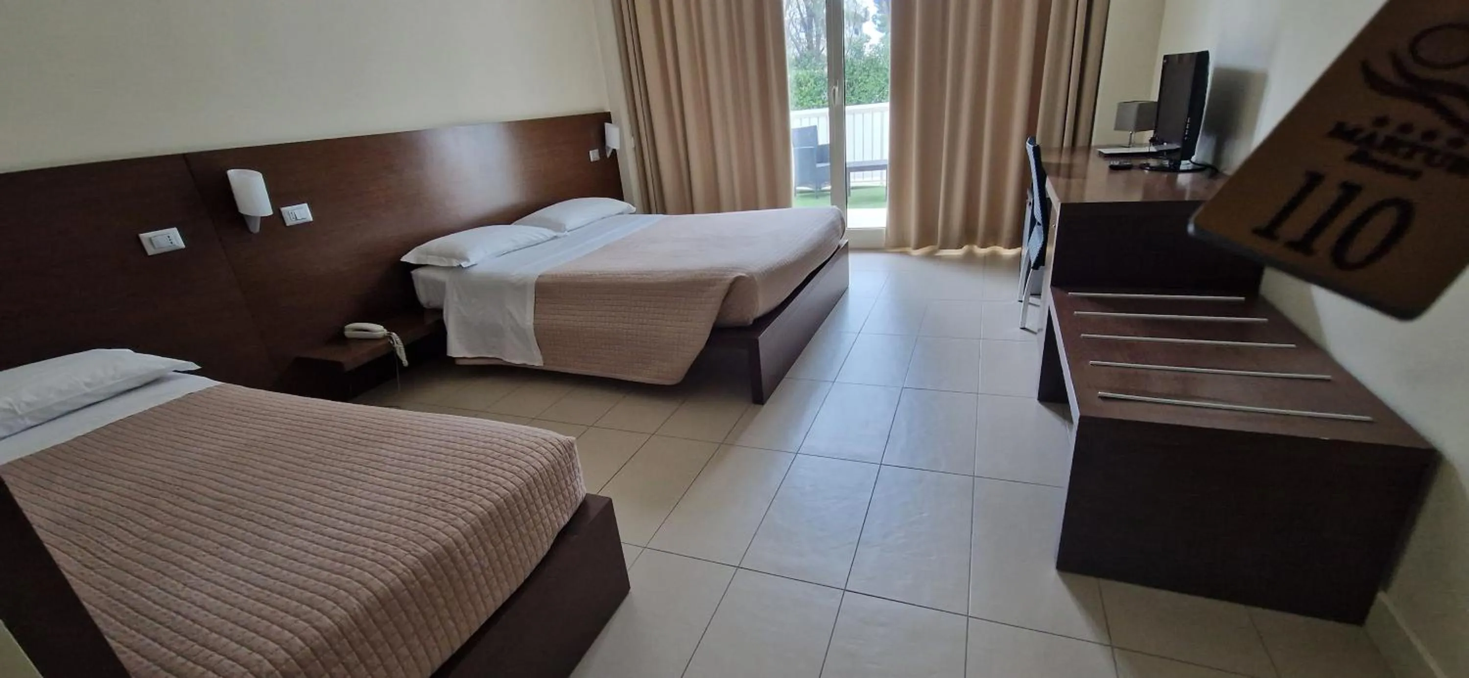 Bed in Martur Resort